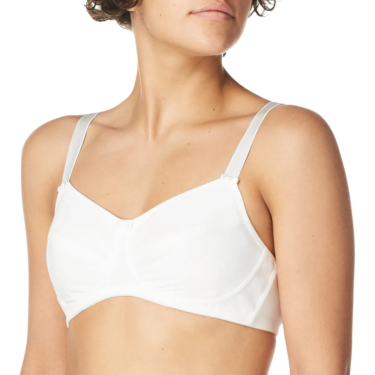 Amoena Ruth Cotton Wire-Free Bra Escote Mujer (Pack de 1)