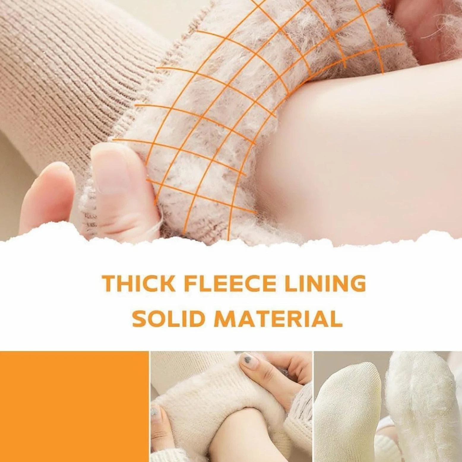 7 pares de calcetines térmicos de invierno, calcetines de lana suave súper gruesos para mujer, calcetines cálidos y transpirables para botas de tripulación para clima frío extremo, 14 pares, Talla