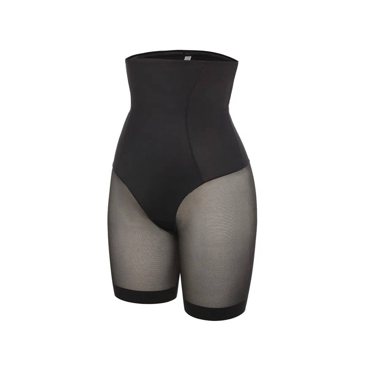 Bragas de Control de Cintura Alta sin Costuras de Talla Grande para Mujer, Pantalones Cortos de Deslizamiento Suave para Adelgazar el Muslo