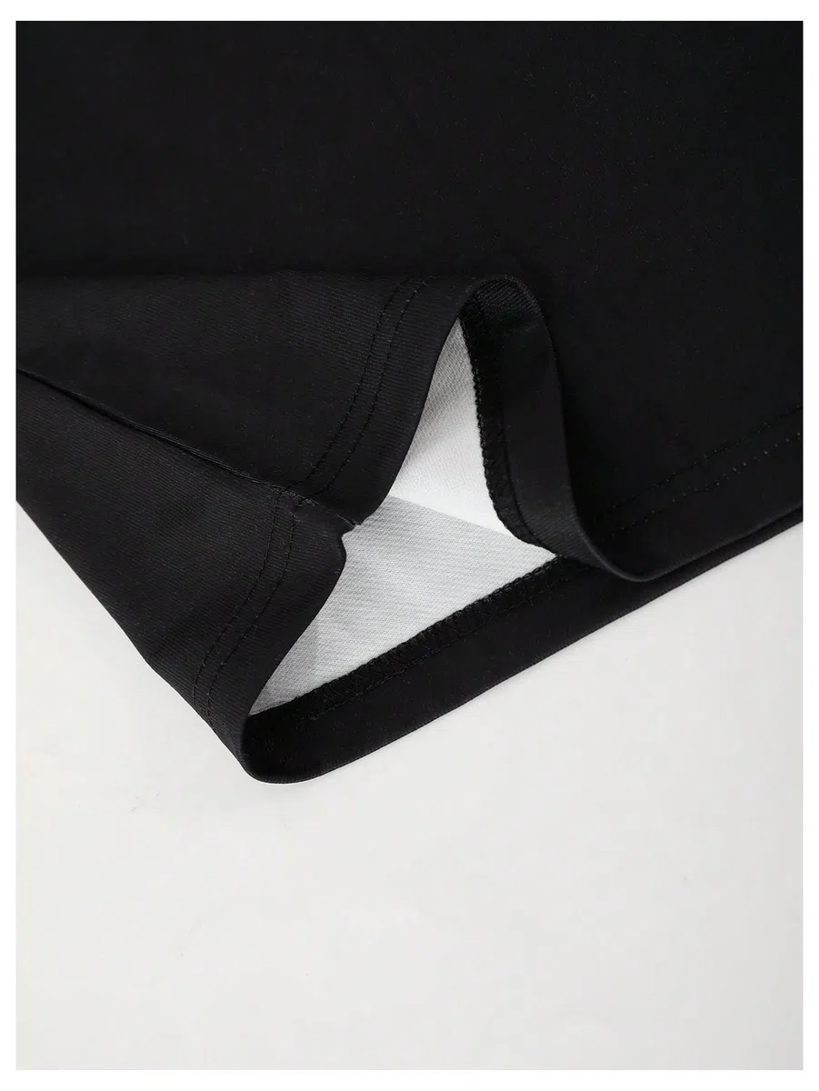 Floerns Camiseta de manga larga con estampado de letras para niño, cuello redondo, bloque de color, ropa urbana