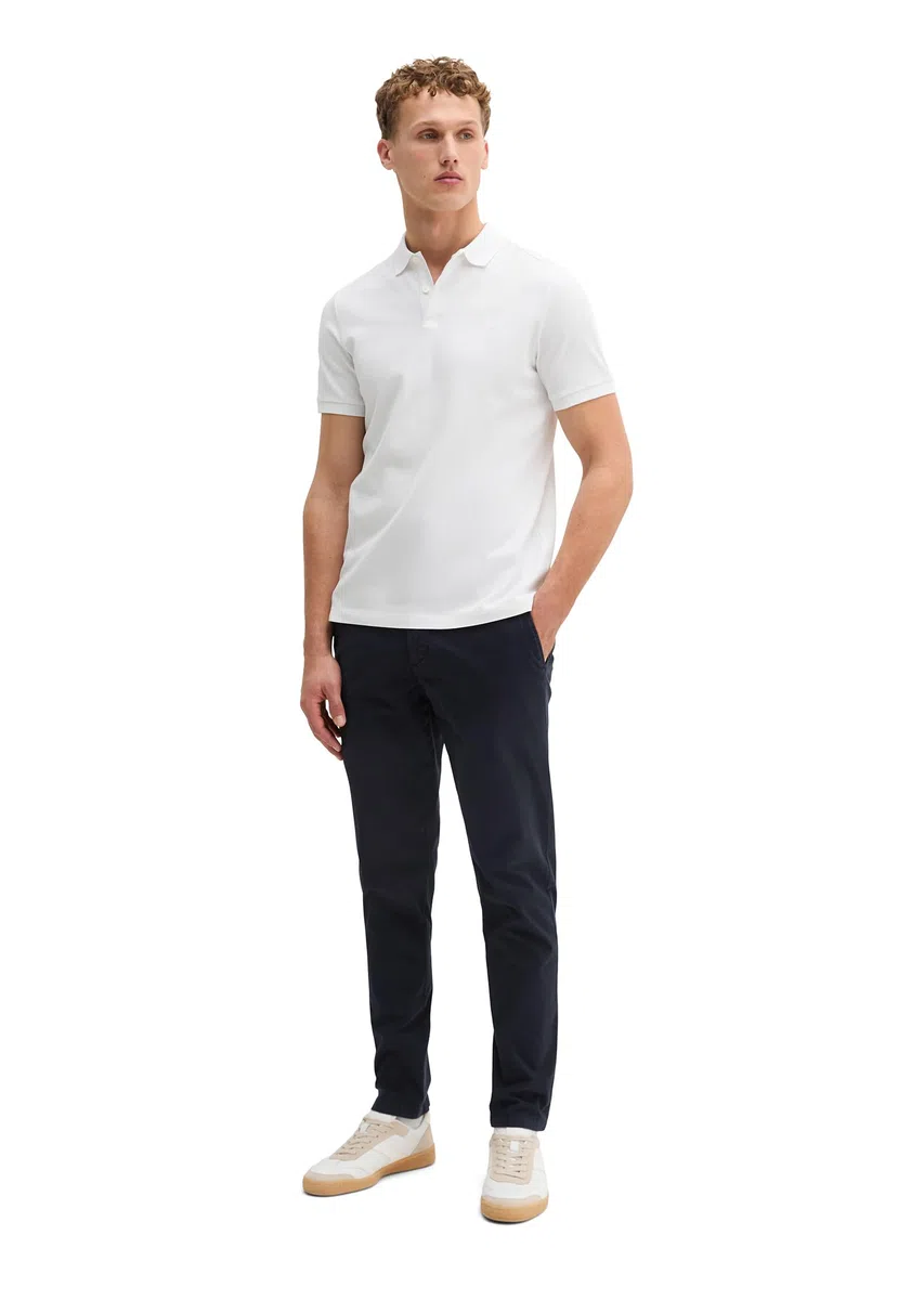 Marc OߴPolo Men's Shaped Fit Short Sleeve Polo Shirt with Stretch