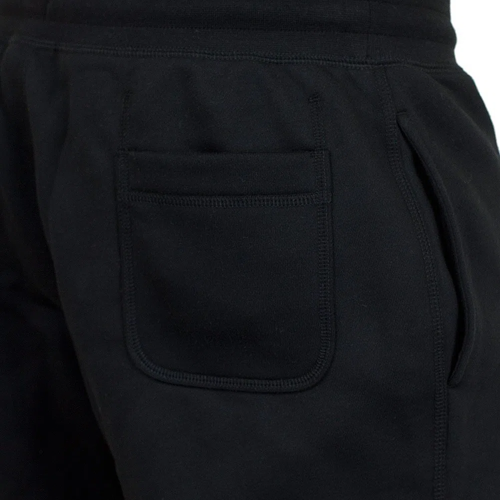 Nike AW77 FLC Cuff PT-Air HTG - Pantalón para Hombre, Color Negro/Blanco, Talla XL