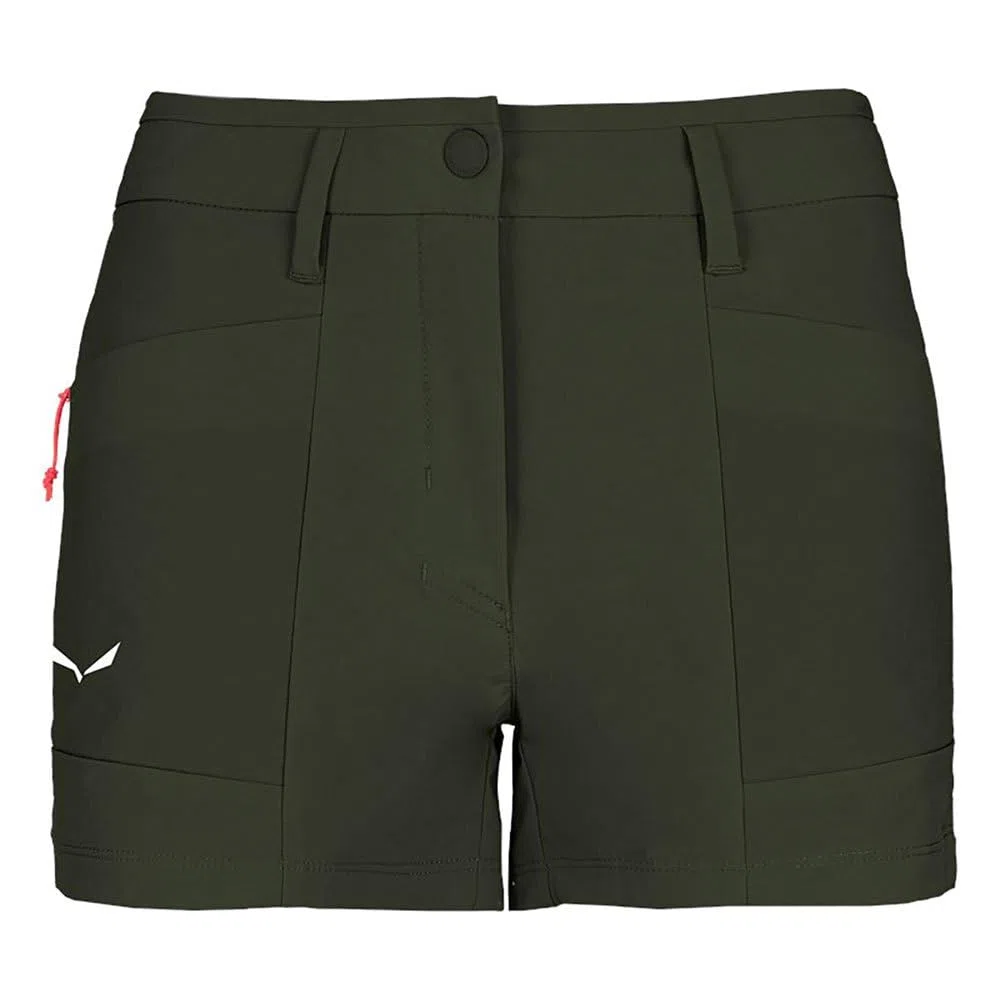 SALEWA Puez DST W Cargo - Pantalones Cortos - Pantalones Cortos de Senderismo Mujer