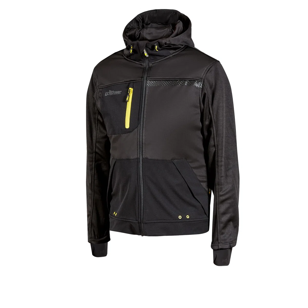 U Power Gris Asfalto Sudadera para Hombre