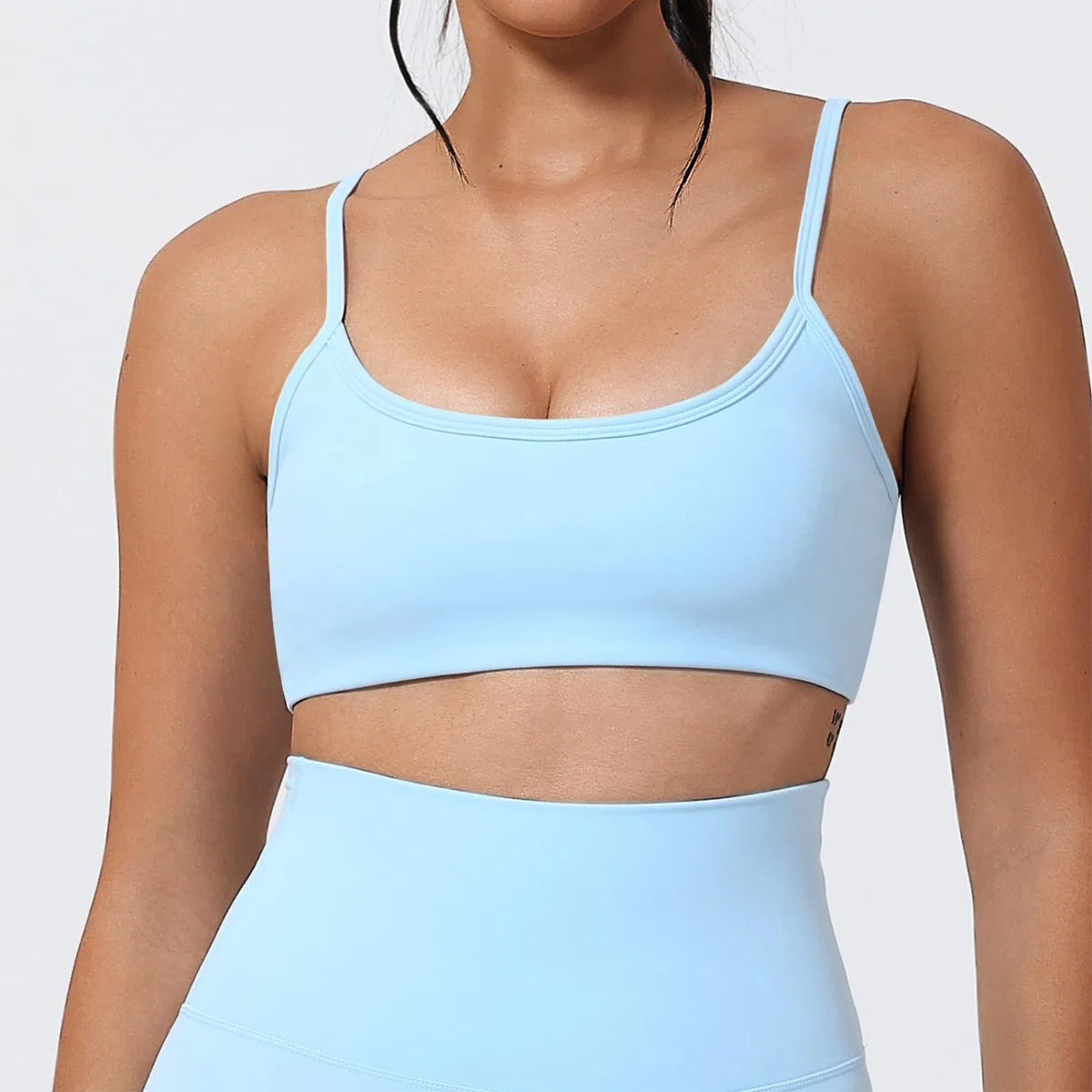 CHENSHI Sujetador Deportivo Mujer De Verano Mujeres Gimnasio Ropa Interior Anti-Shock Back Support Fitness Top Running Respirable Secado Rápido-s-Blue-XL