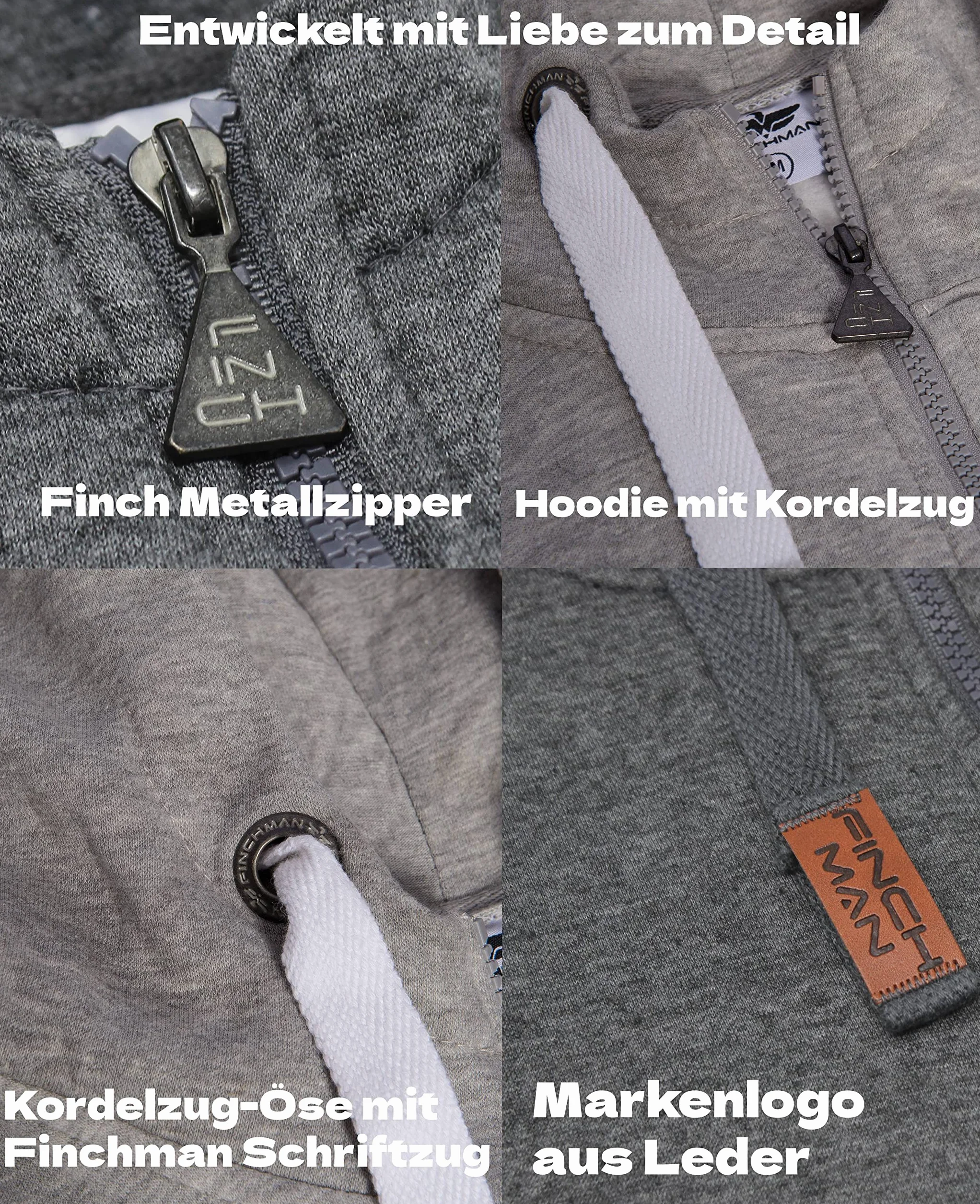 Finchman Finchsuit 1 - Conjunto deportivo para hombre FMJS135 gris XXXXL
