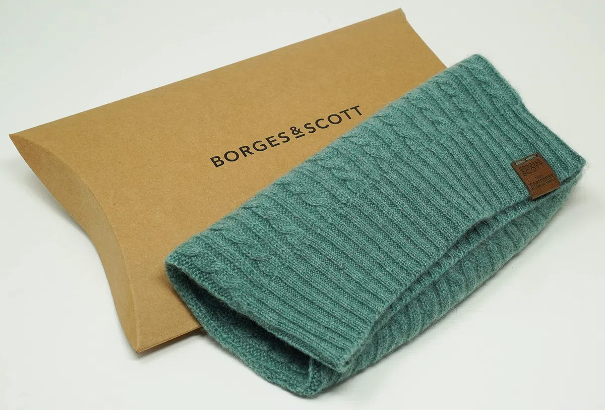 BORGES & SCOTT Gorro Whistler - 100% Cachemir - Hecho en Nepal