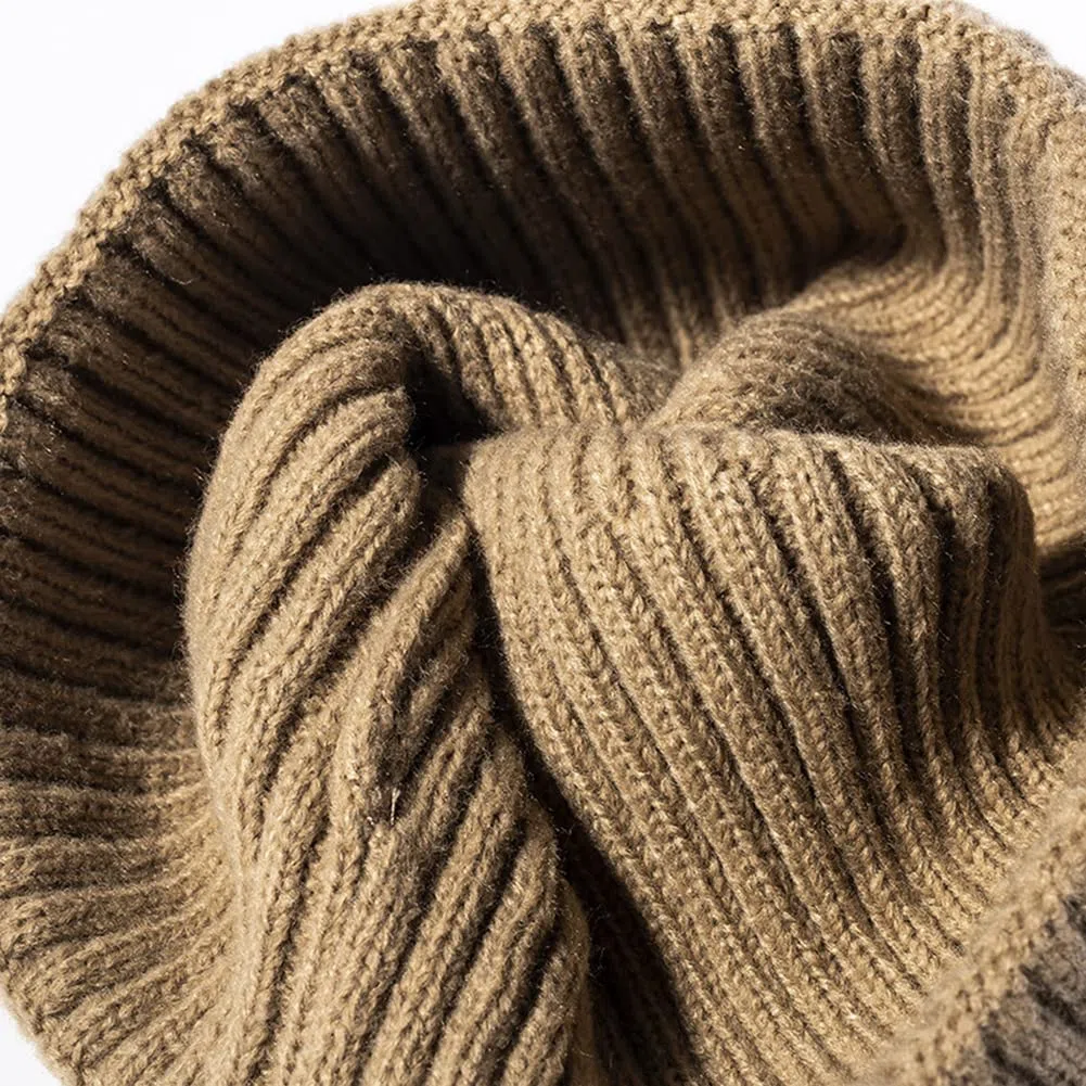 Gorro de Punto con puños de Invierno para Hombre y Mujer, Gorros Suaves y cálidos, Gorro de Invierno y otoño, 2 uds. Household faucets