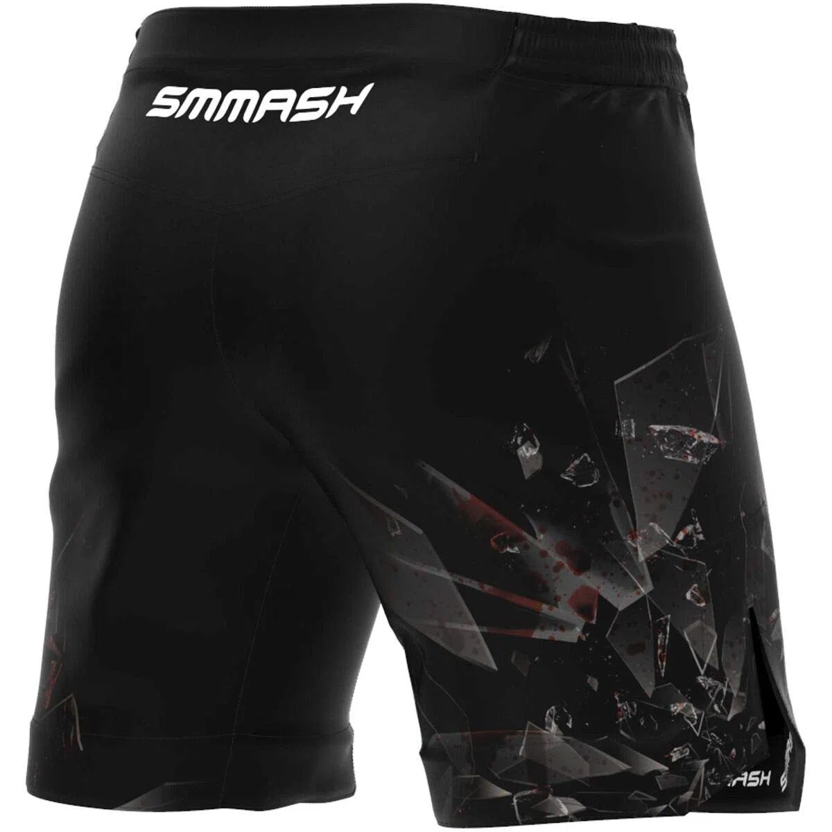 SMMASH Pantalones Cortos Hombre para Artes Marciales Kickboxing Boxeo Muay Thai Deportivos De Combate Choker