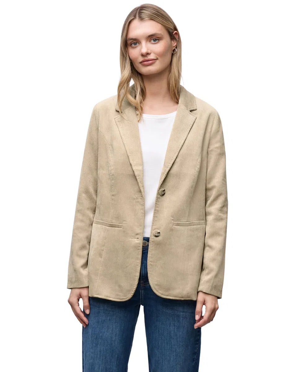 Street One 2117083 Blazer Largo de Pana Mujer (Pack de 1)