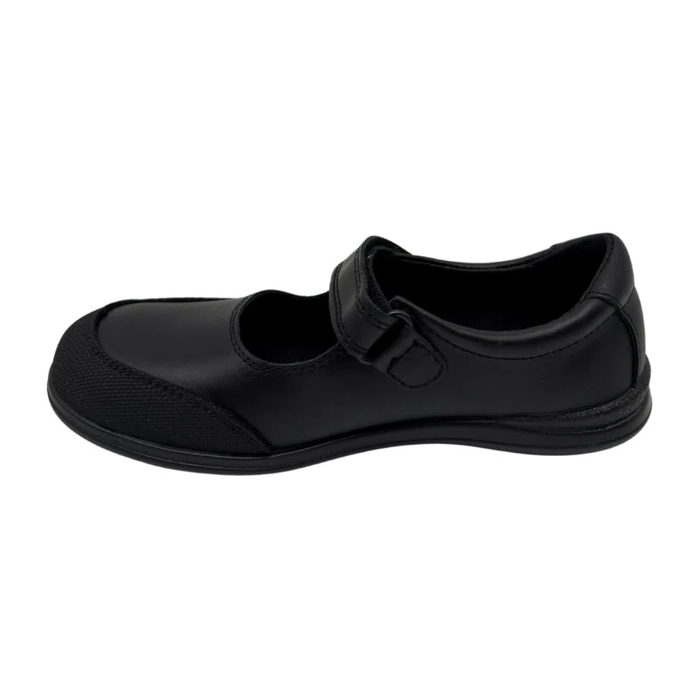 Zapatos Colegiales niña de Piel – Calzado Escolar Respetuoso y Lavable con Velcro o sin Cordones – Hechos a Mano en España – Náuticos y Merceditas cómodas para Diario