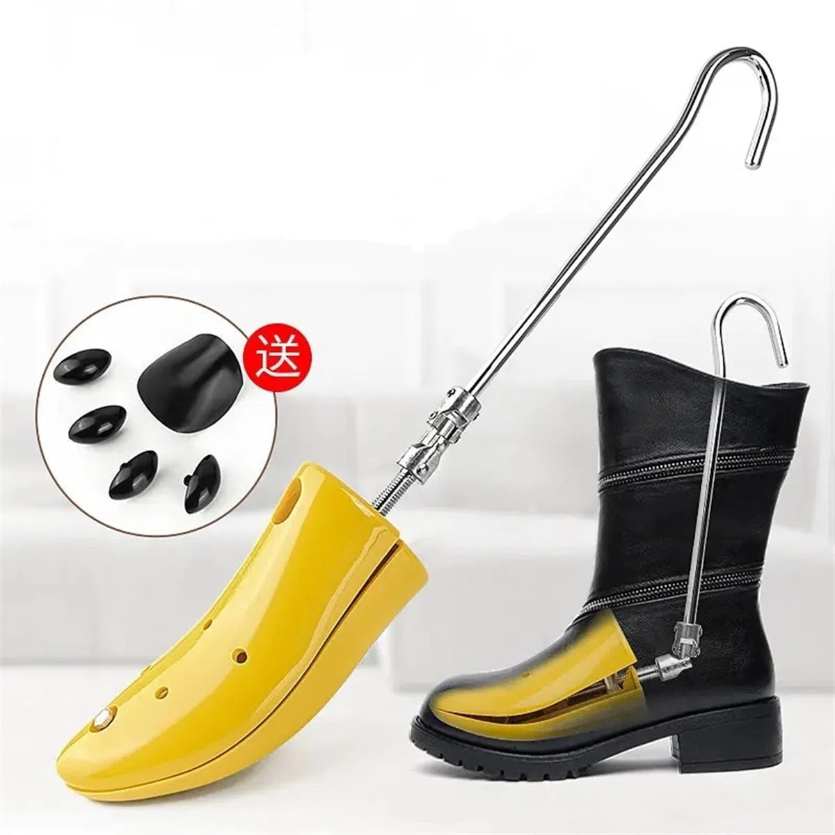 Hormas para Zapato Árboles de Zapatos Ajustables for Hombre y Mujer, expansor de Zapatos, Tacones Altos, Accesorios for moldear Botas, 1 ud.(Size L(39-44))