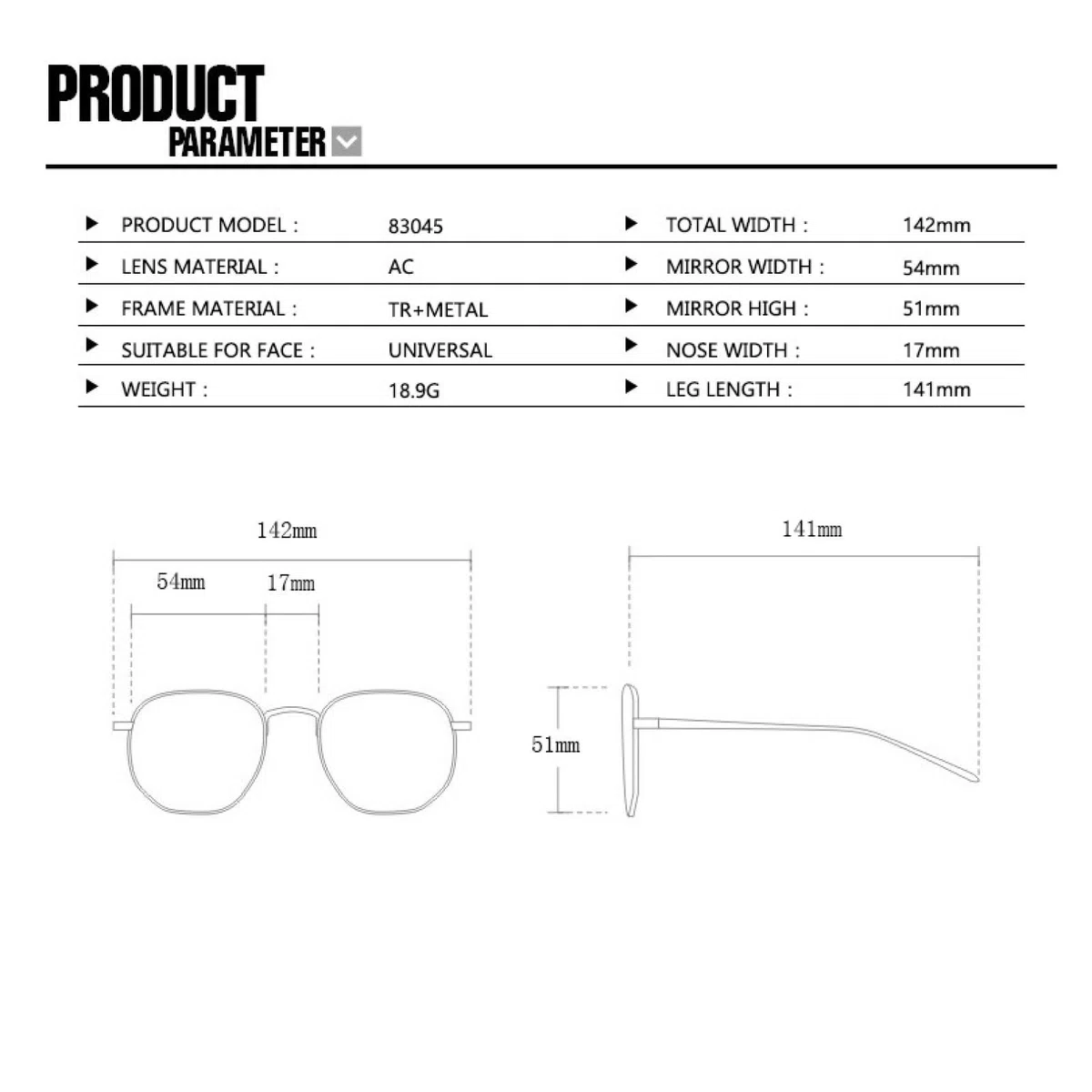 Gafas de sol con protección UV400 | Extragrandes | Para hombre y mujer, para deportes al aire libre y conducción