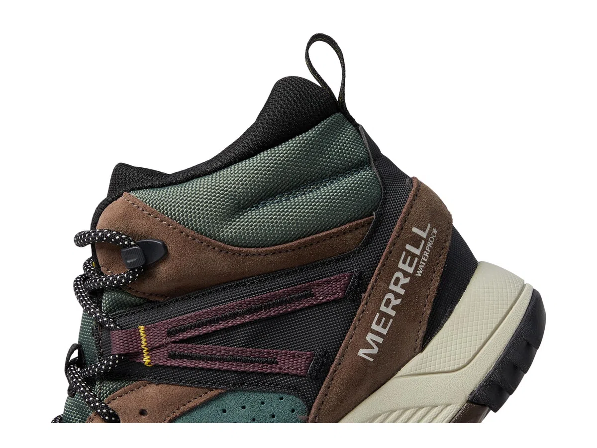 Merrell Wildwood Mid Cuero Impermeable Botas para senderismoHombre