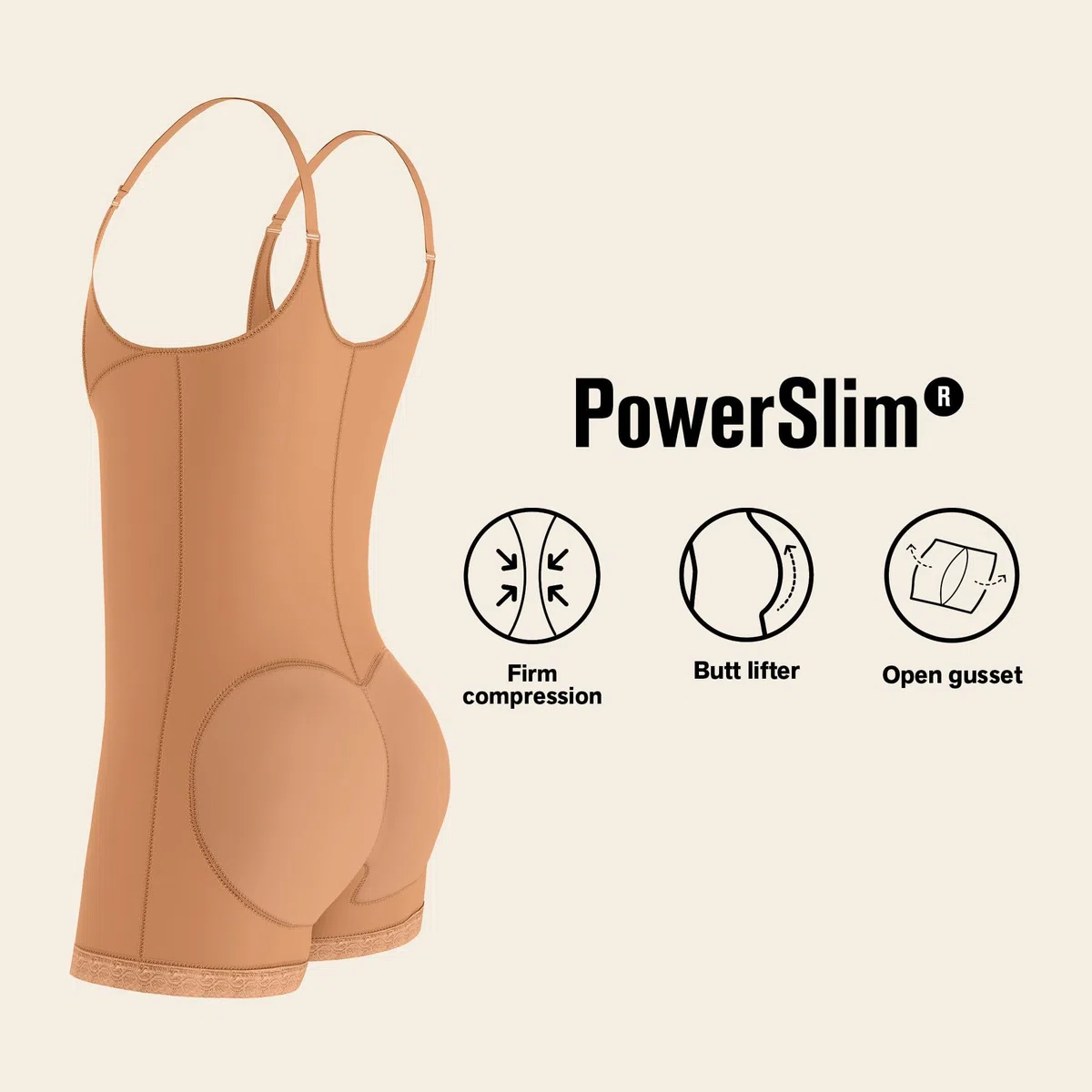 Leonisa Faja Colombiana Moldeadora para Mujer - Body Reductor de Control Fuerte