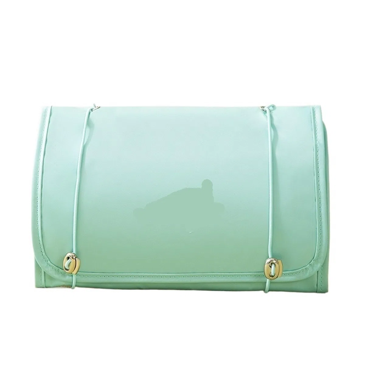 1 Uds Bolsa de cosméticos Desmontable portátil Gran Capacidad 4 en Bolsas Maquillaje Plegable Viaje Almacenamiento Aseo para Viajar(Green)