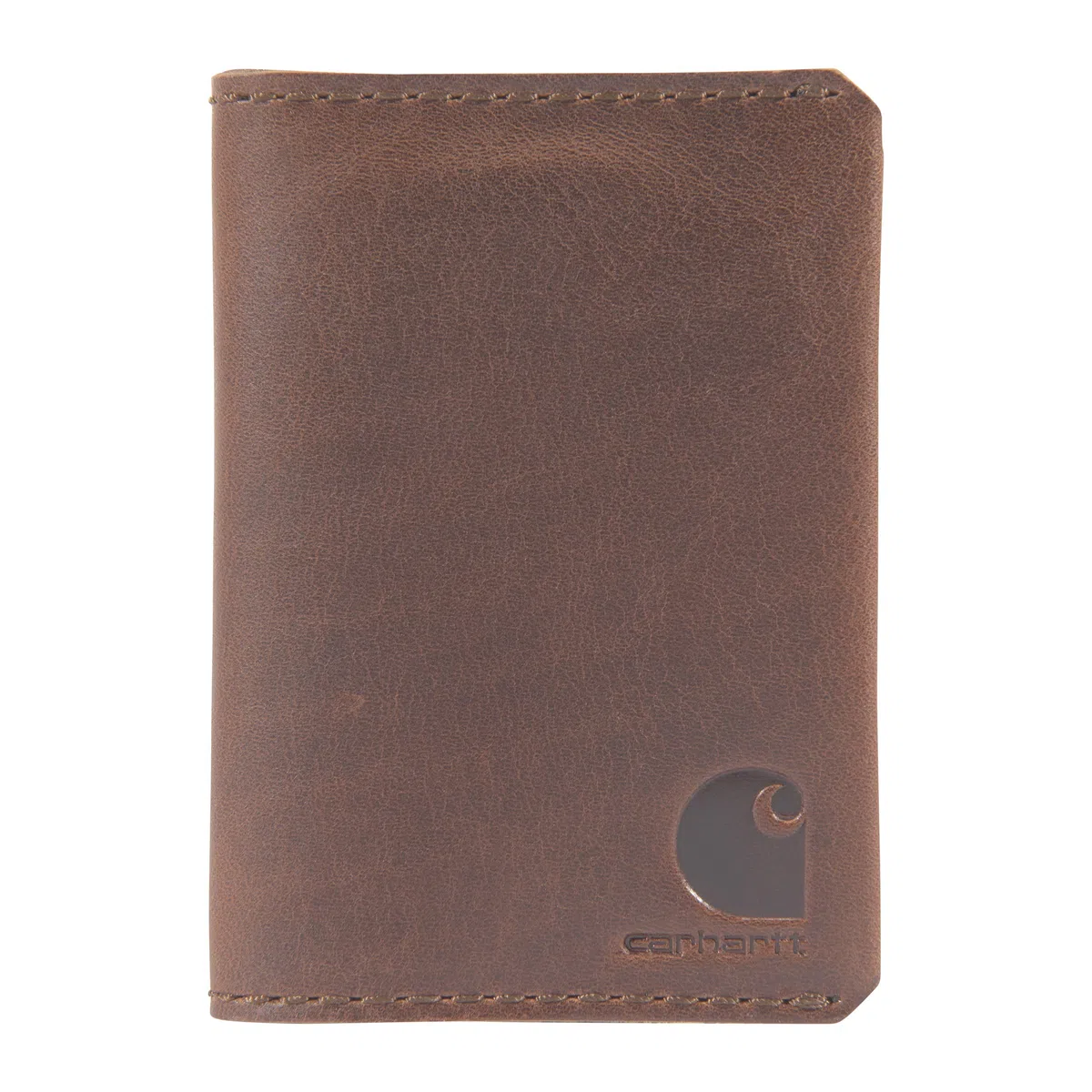 Carhartt Billetera Plegable y Duradera para Hombre, Disponible en Estilos de Cuero y Lona