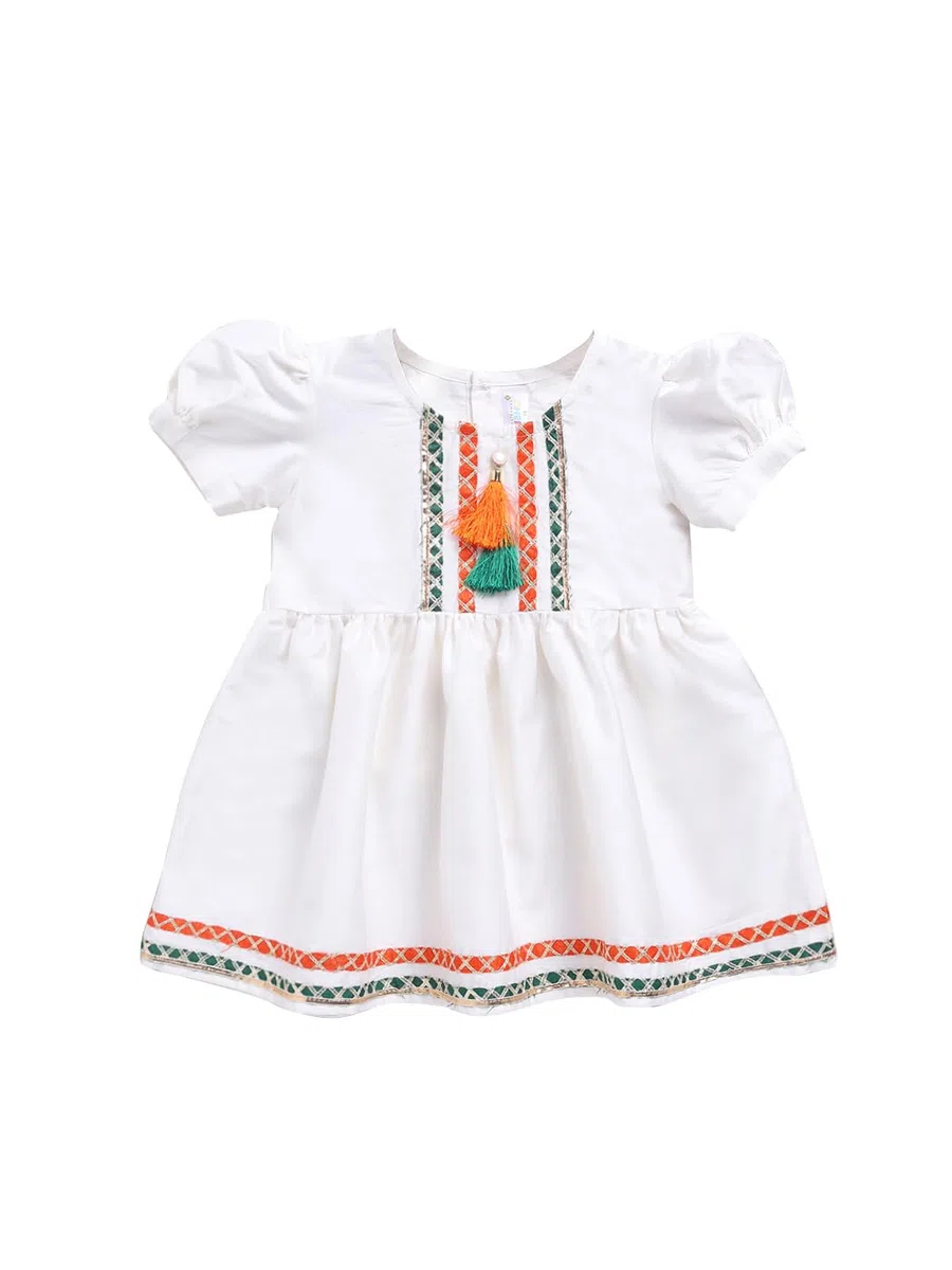 VASTRAMAY Vestido de niña – ropa étnica tradicional