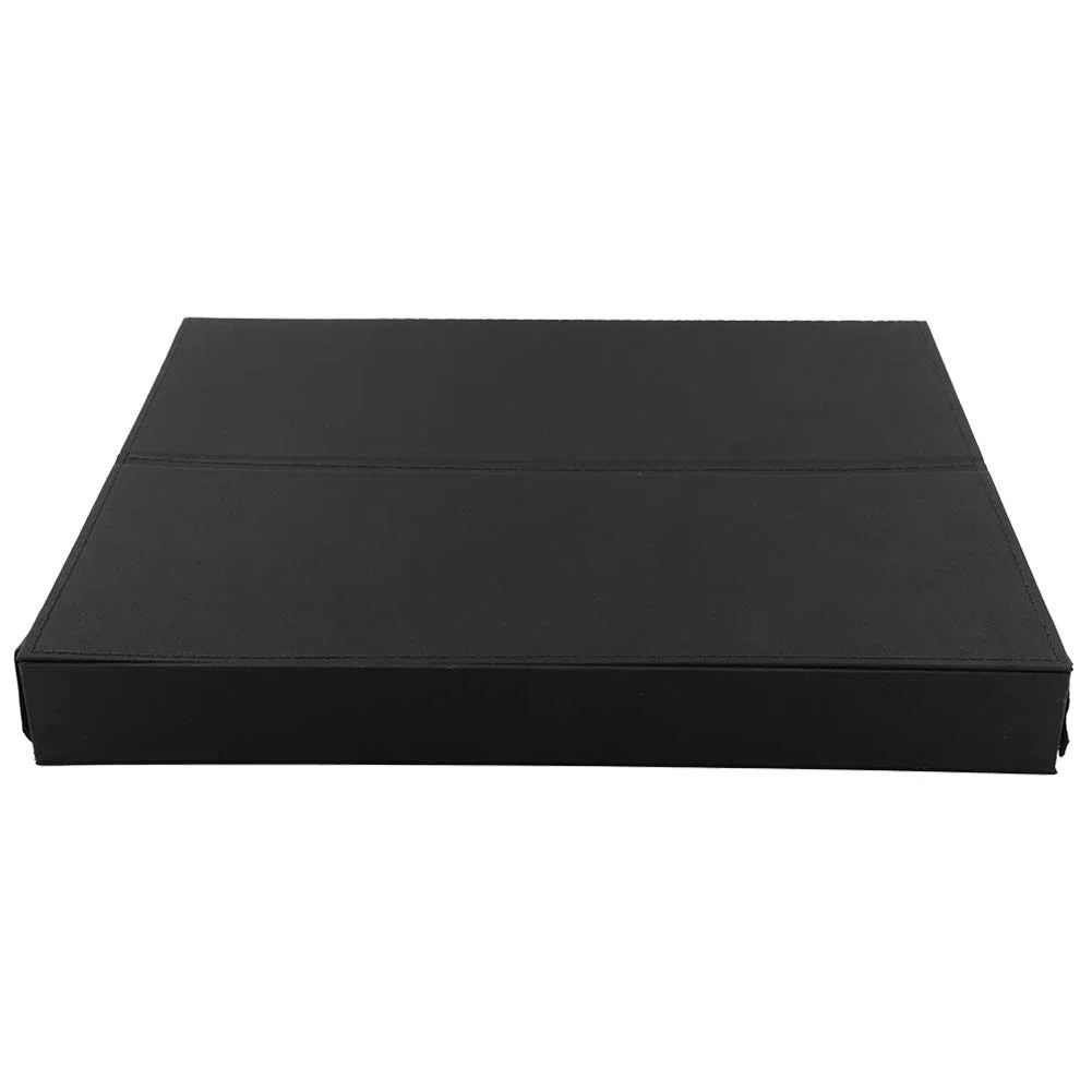 Dioche Estuche organizador para gafas de sol, 18 rejillas, caja de almacenamiento con botones de metal a presión, para almacenamiento de gafas, 47 x 37 x 6 cm