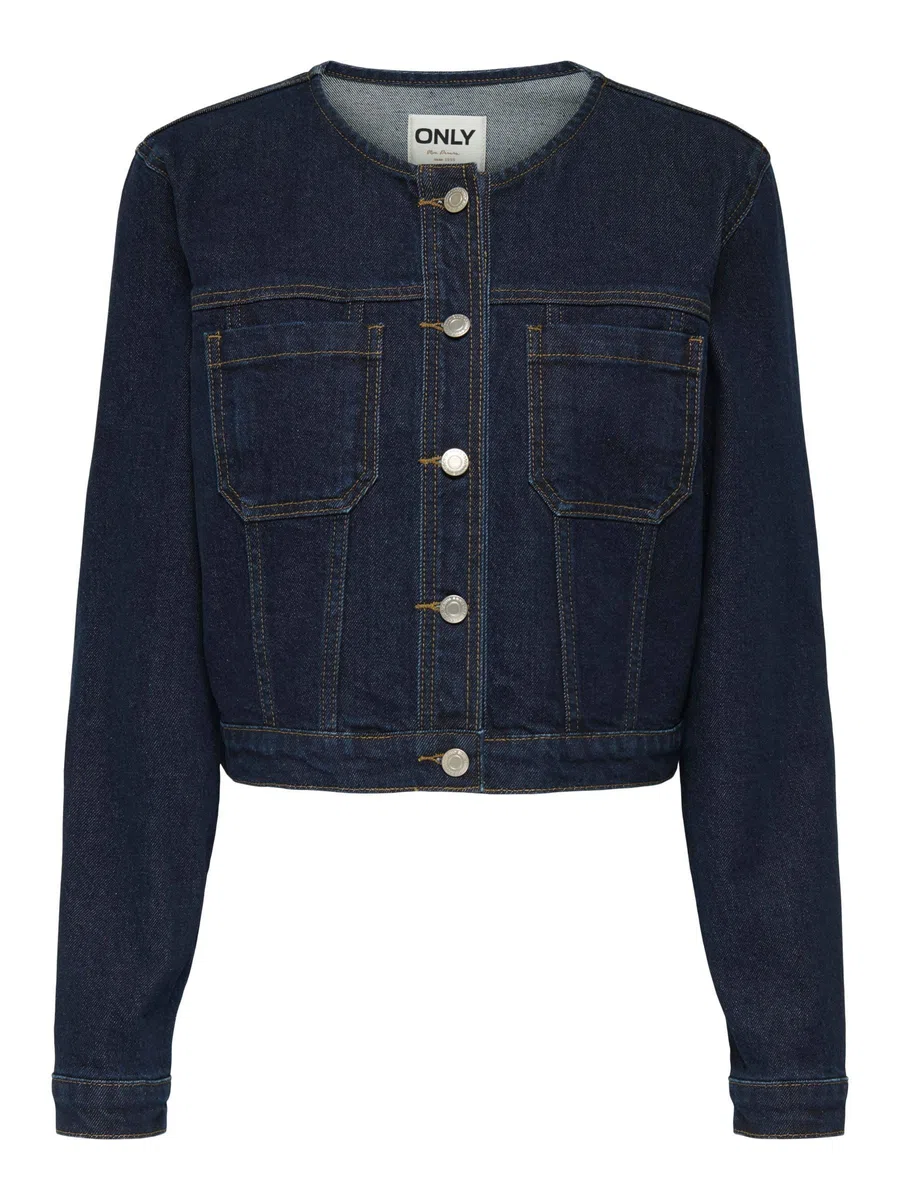ONLY Onljoana LS Dnm Jacket Mae para Mujer