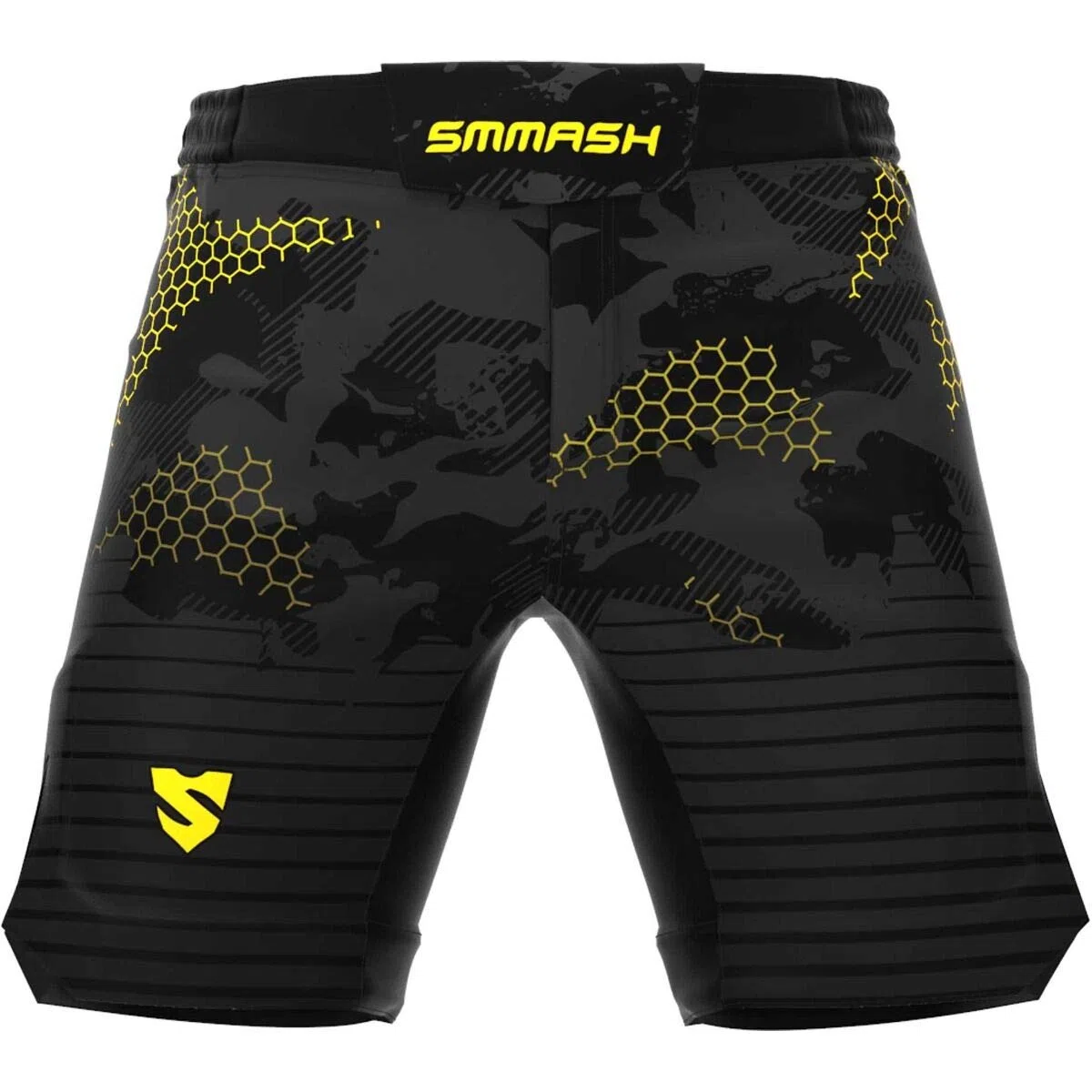 SMMASH Pantalones Cortos Hombre para Artes Marciales Kickboxing Boxeo Muay Thai Deportivos De Combate Choker
