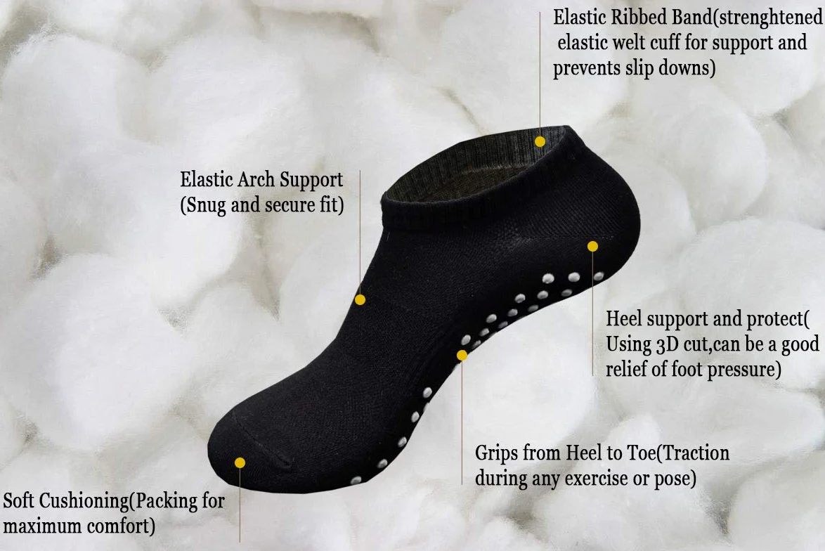 DIBAOLONG Calcetines de corte bajo para mujer y hombre, 6 pares de calcetines cortos de algodón atléticos invisibles