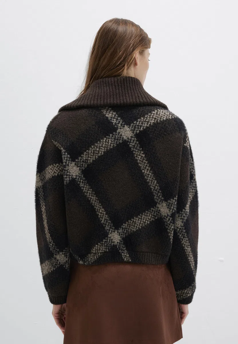 Mavi Zipper Cardigan Sweater Mujer