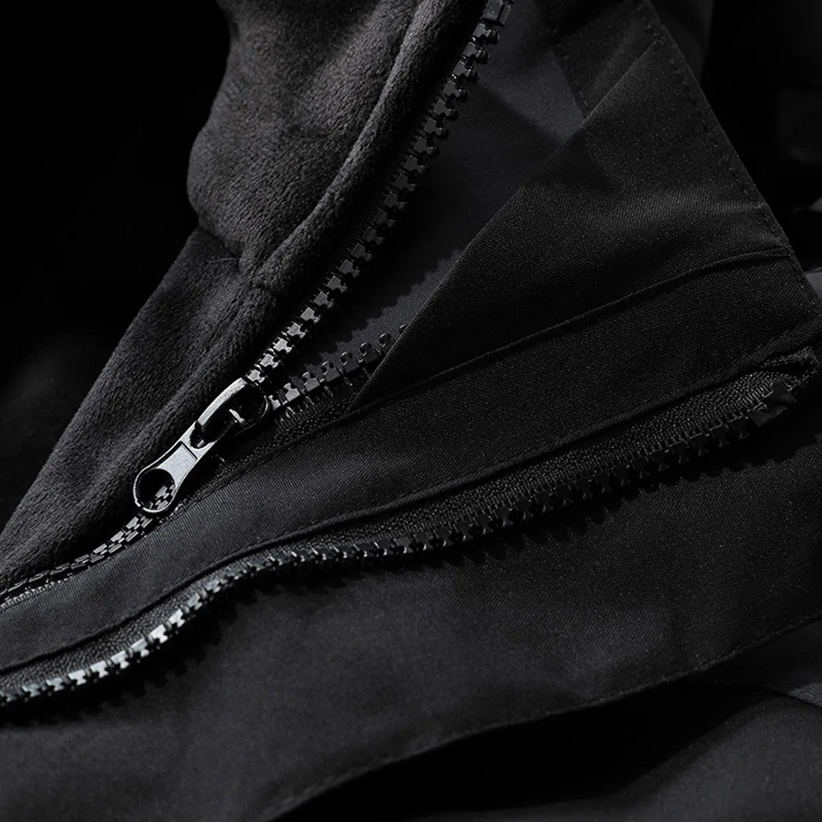 Chaqueta de lluvia para hombre, impermeable, cortavientos, compacta, plegable, ligera, chaqueta de ocio, cortavientos resistente, ideal para ciclismo y senderismo, Negro , XXXL
