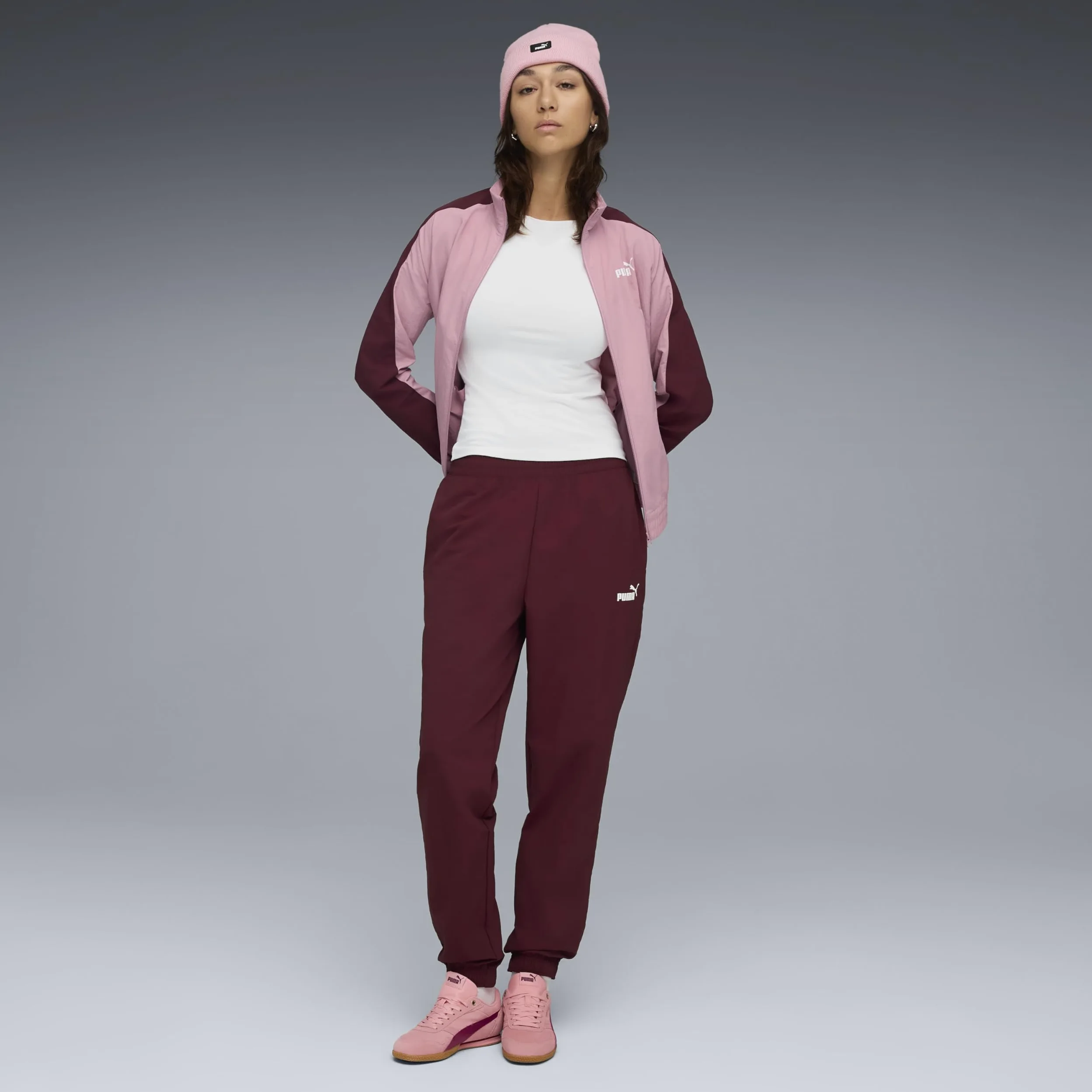 PUMA Woven Tracksuit Cl Trajes tejidos Mujer (Pack de 1)
