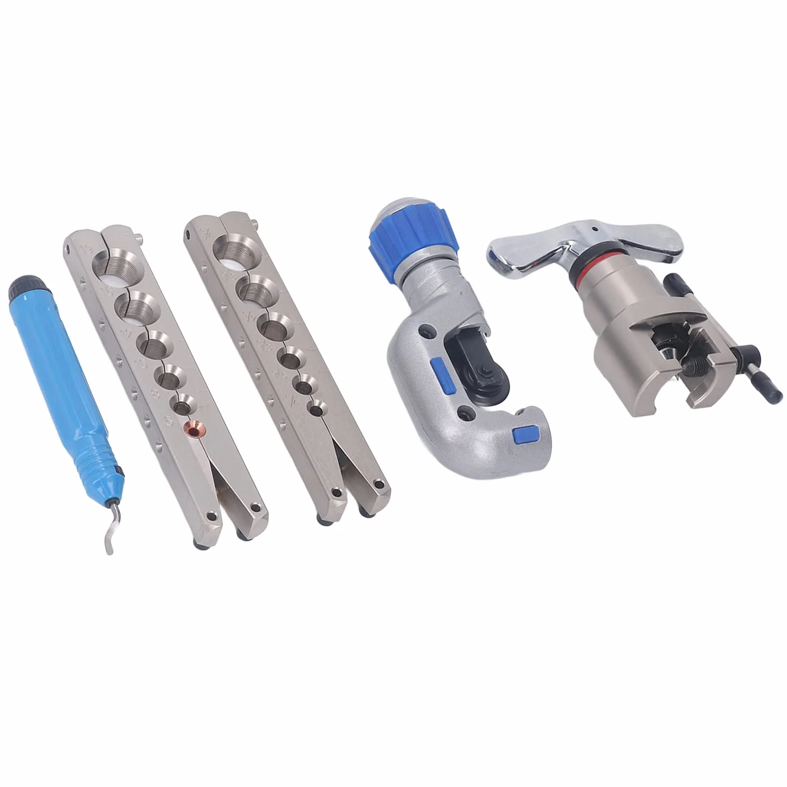 Aramox Kit de Abocinador de Tubería Pesado con Expansor Excéntrico,