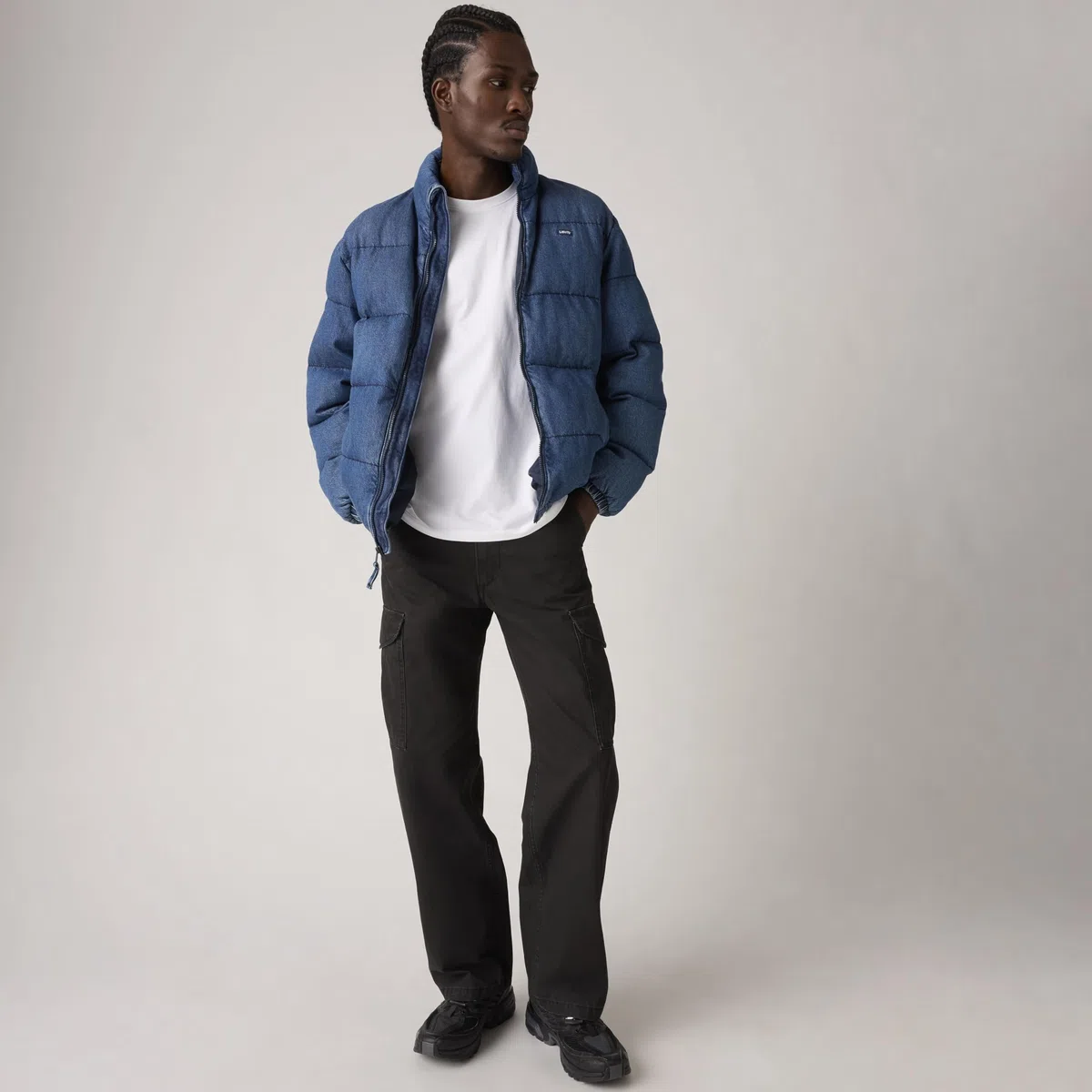 Levi's Hombre Pantalón Cargo XX de algodón, Wide Leg
