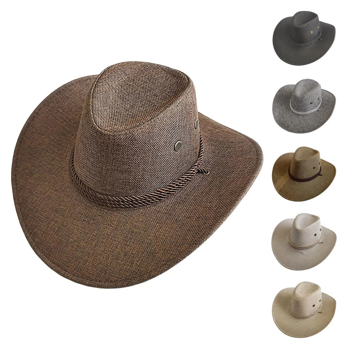 Sombrero de paja para mujeres y hombres, sombreros de sol de ala ancha, gorra de vaquero de verano, transpirable, sombrero de playa de ala grande, sombrero de paja de verano, sombreros de