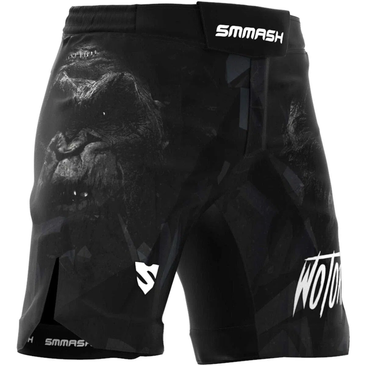SMMASH Wotore Monkey Deporte Profesionalmente Ultraligero Pantalones Cortos MMA para Hombre, Shorts MMA, BJJ, Grappling, Krav Maga, Material Transpirable y Antibacteriano