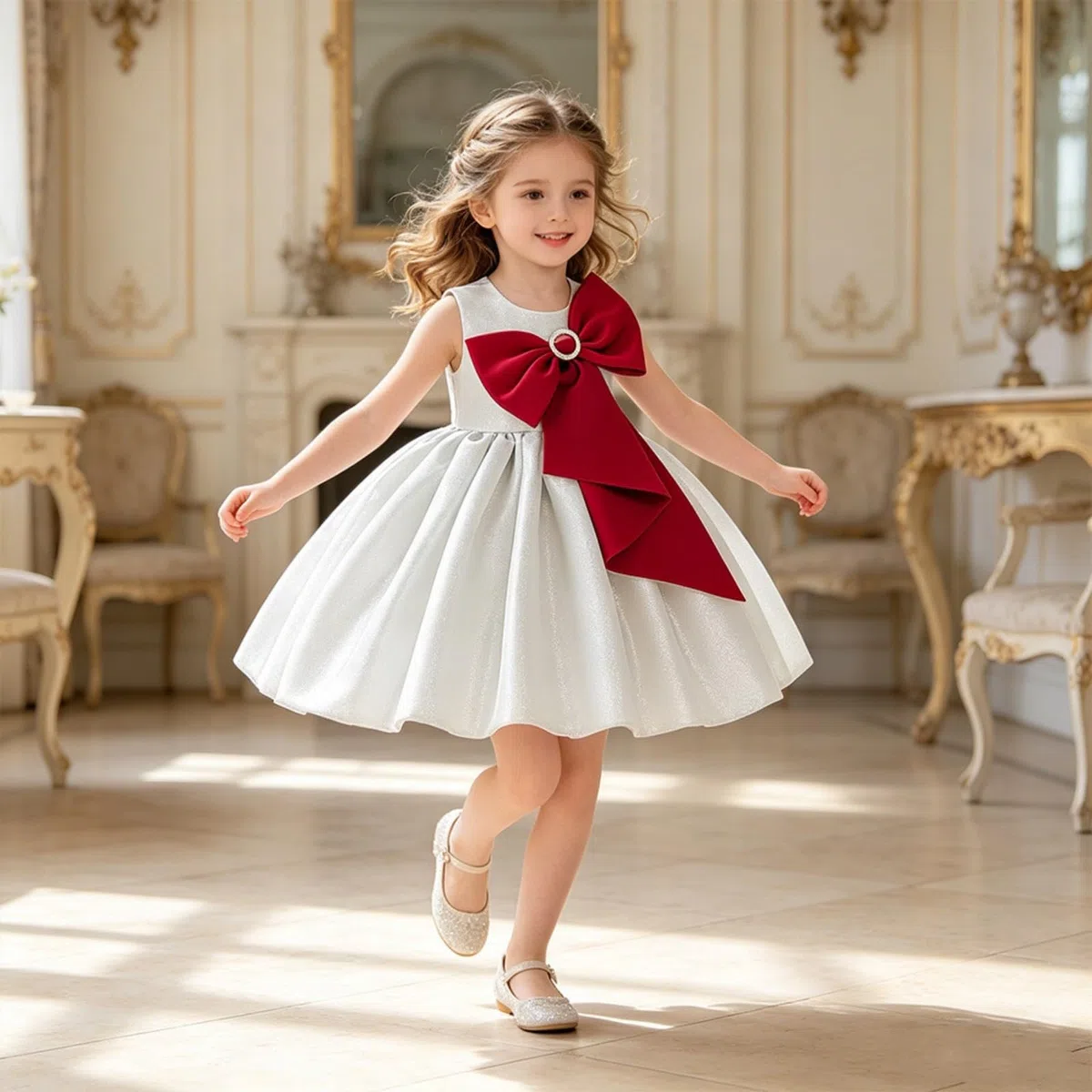 Vestidos para Nia Vestido de Princesa Festivo Tut Infantil Fiesta Cumpleaos Boda Veranovestidos niaTranspirable y cmodo