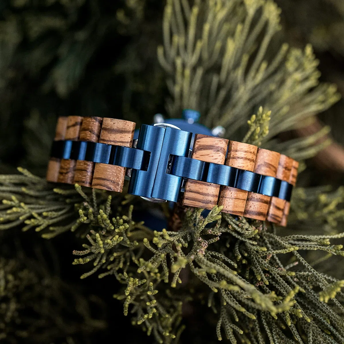 2win Relojes de madera grabados personalizados para hombre, reloj de moda multifunción para cumpleaños, aniversario, relojes de madera para marido, novio, papá, él, hijo, con caja de regalo, A-TO MY