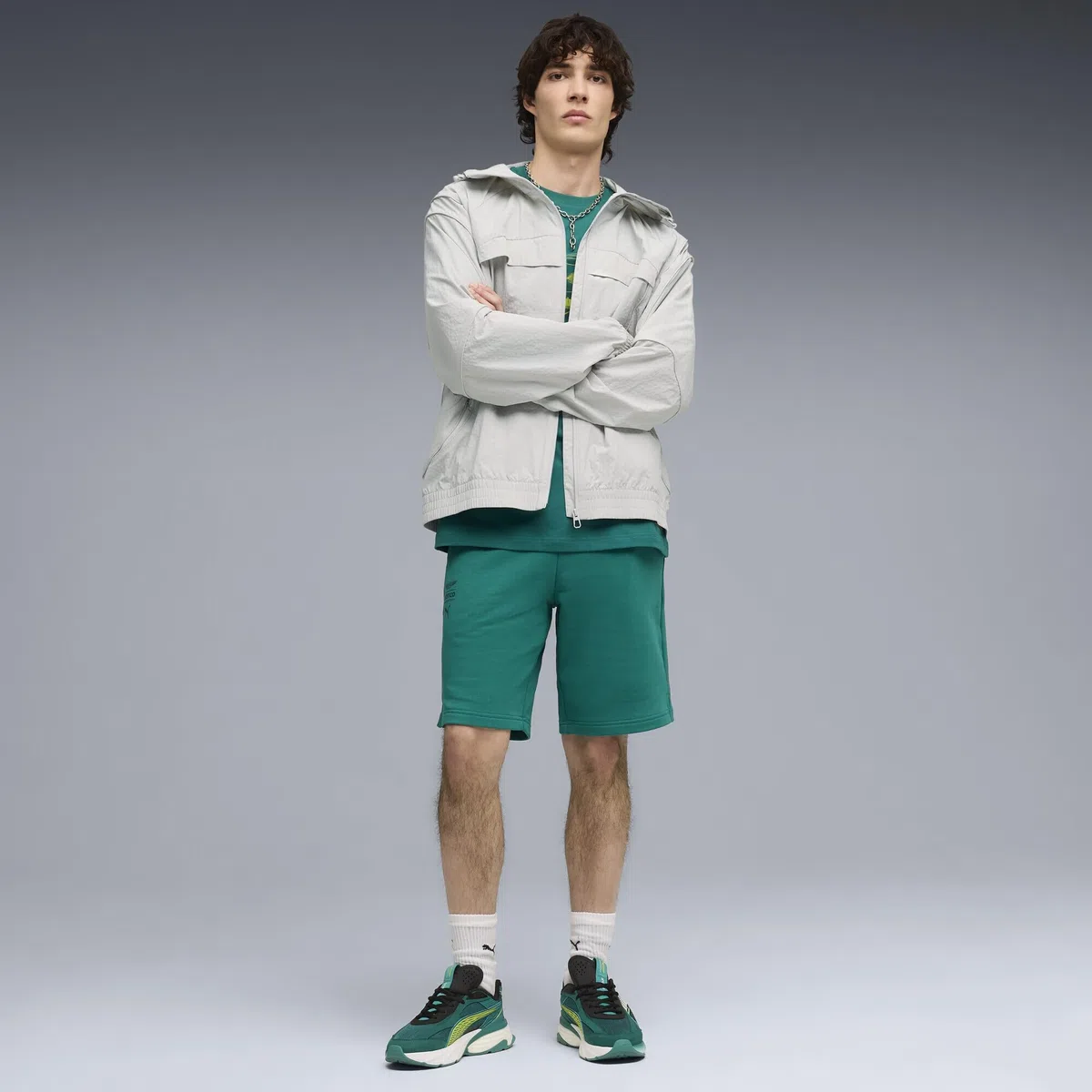 PUMA Shorts x Aston Martin ARAMCO F1® Team Essentials Hombre