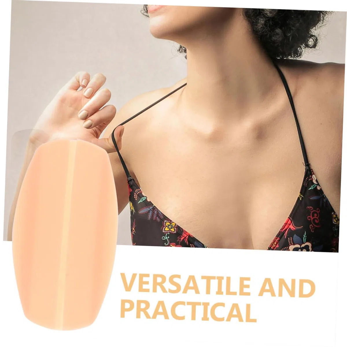 Beaupretty Hombreras Hombro Sostén Invisible Almohadillas Apoyo Hombrera Antideslizante Cojín De Silicona Para Correa Hombrera Reutilizable Cojines De Correa Gel De Sílice
