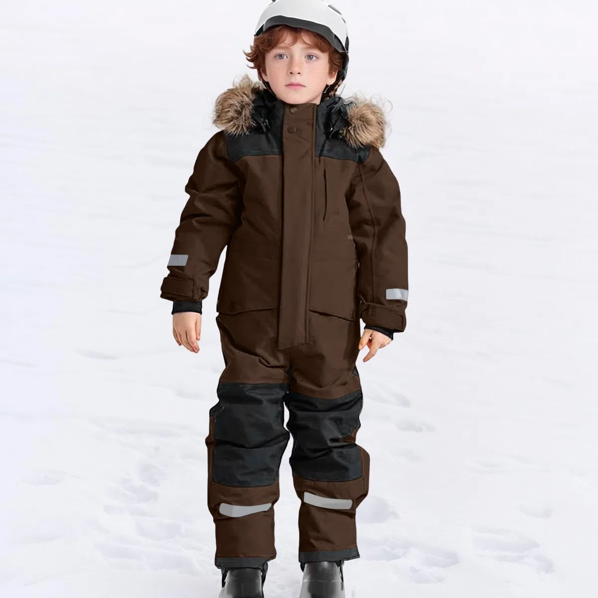 Generisch Robusto traje de nieve aislado para mayor resistencia al viento para todo tipo de clima traje de esquí con forro térmico, frío extremo, aventura invernal al aire