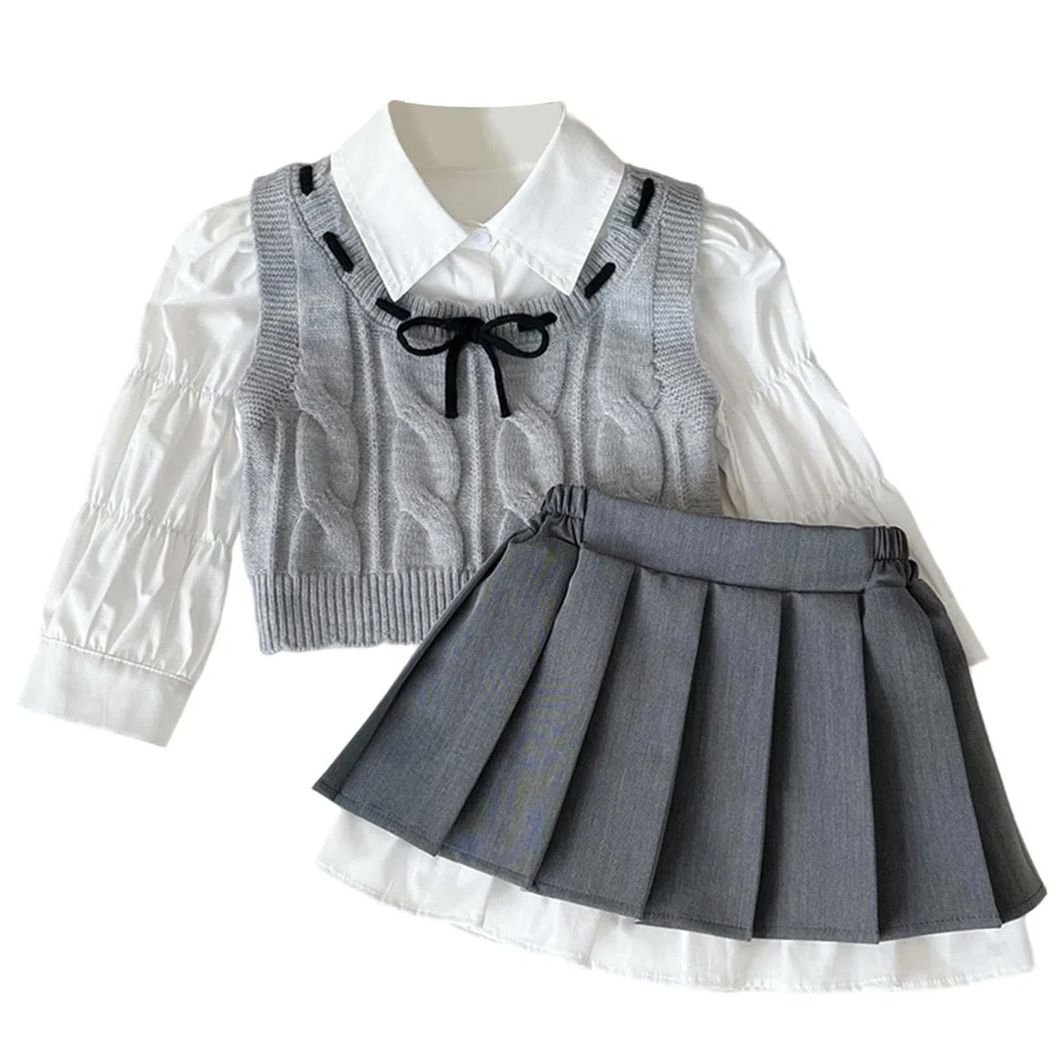 Genérico Ropa infantil para niñas,traje de casa dos piezas Verano Conjunto Chaleco Camiseta y Pantalones Cortos Conjuntos Niñas juego chalecos bebé traje niños 1 a 6 años