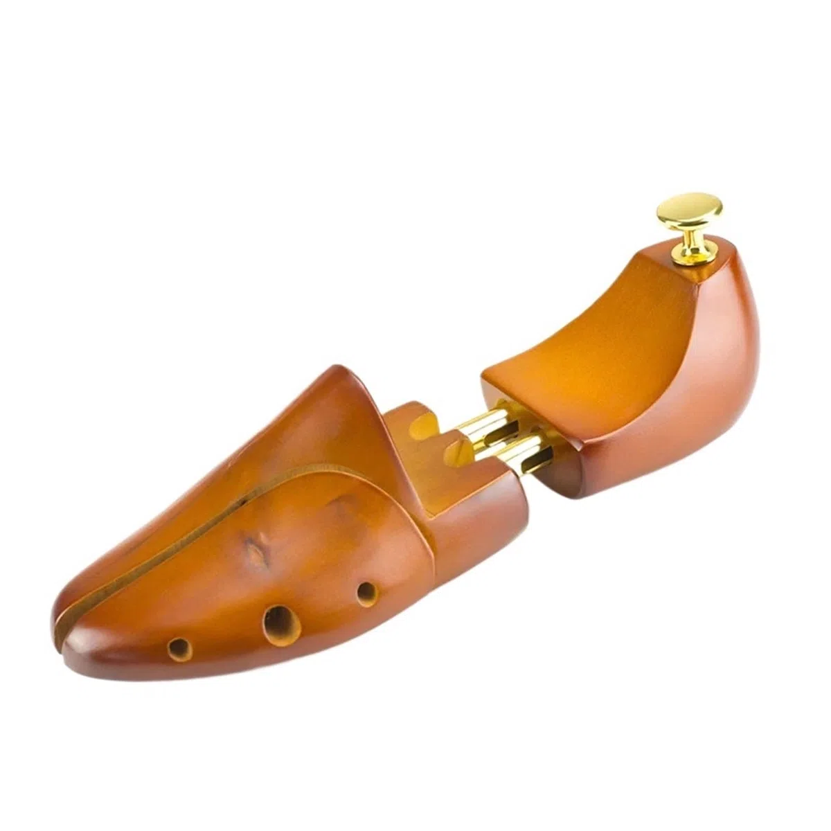 1 par de árboles de zapatos ajustables de madera maciza for hombres, perilla de soporte for zapatos, moldeador de zapatos for mujeres, ensanchador for el cuidado de los zapatos Adecuado Para Botas O Z