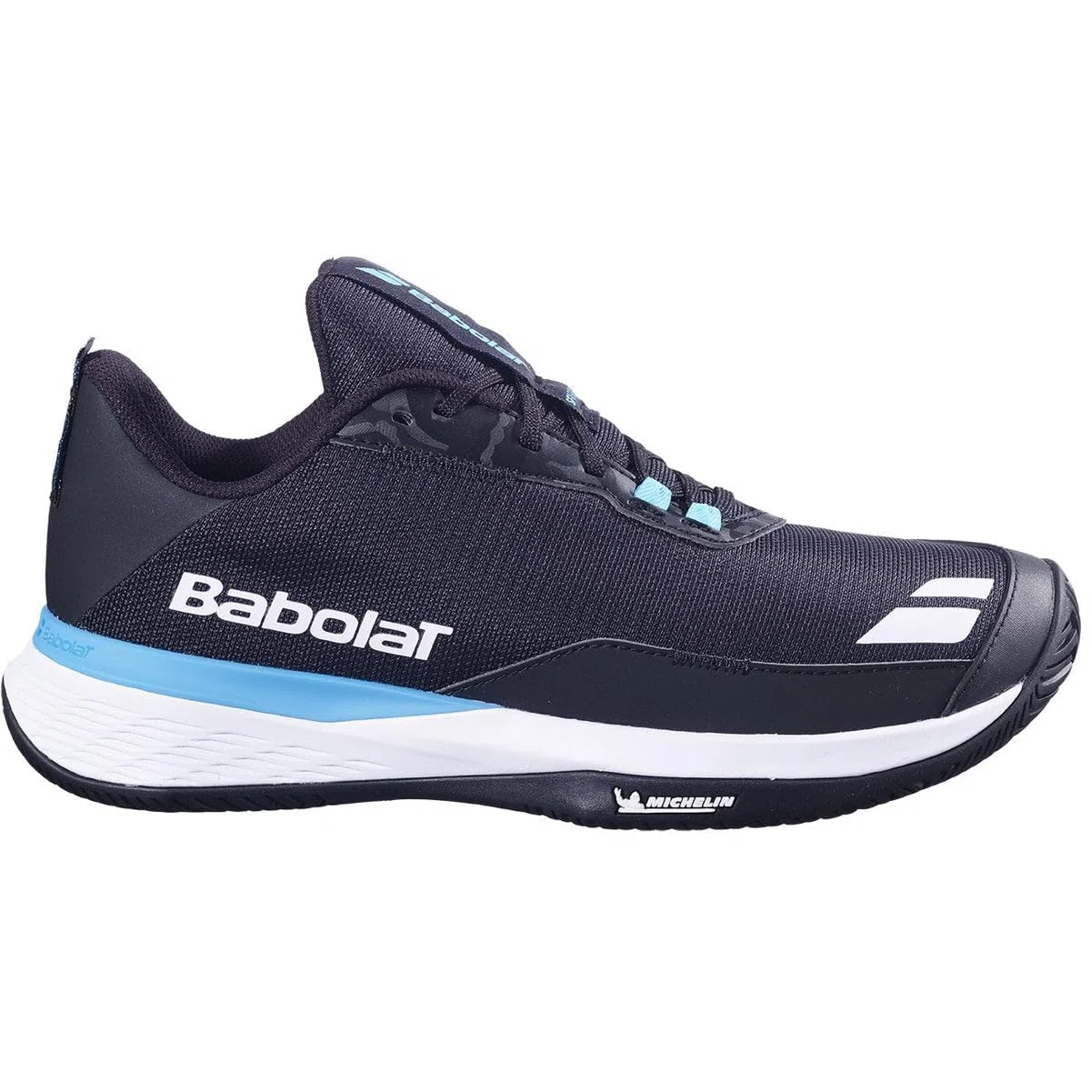 Babolat SFX Evo All Court Tenis para hombre, Negro/Azul, 41.5 EU