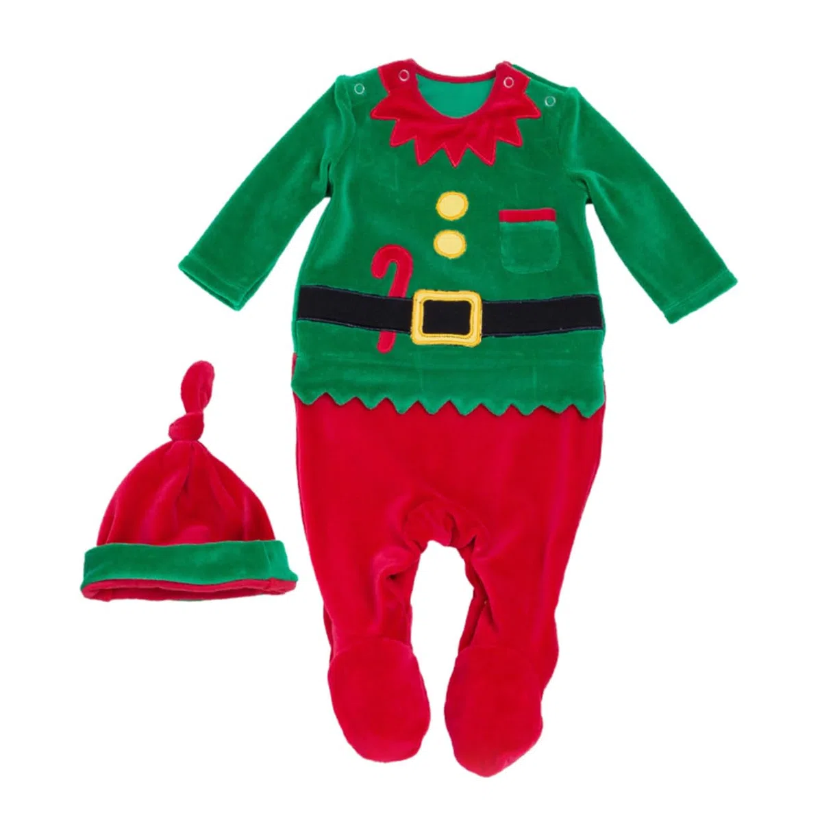 LIFKOME 2 Piezas Bebé Navidad Traje De Santa Traje De Niños Mono Verde Monos De Bebés Varones Suéter De Niño Suéteres De Ropa De Recién Nacido Verde Mono De Niño