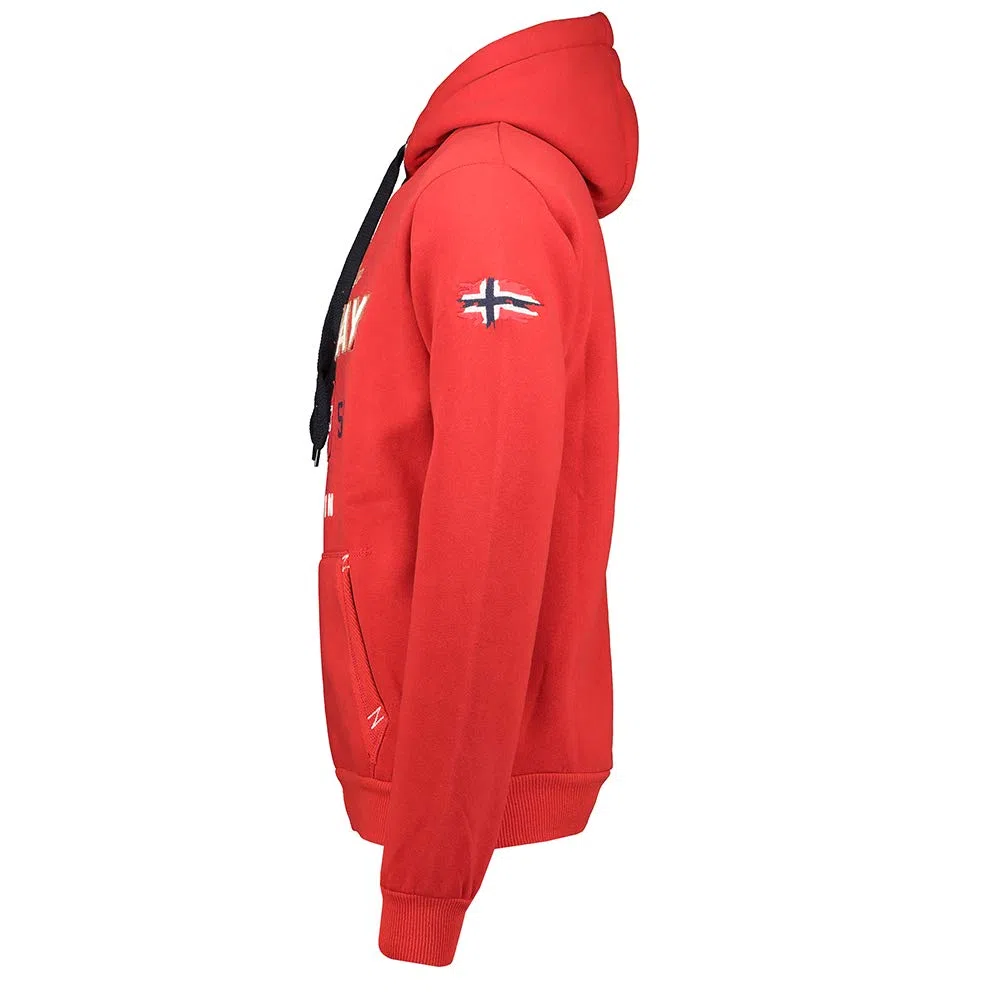 GEO NORWAY GUITRE Men - Sudadera Capucha Y Bolsillo Hombre - Sudaderas Logo Hombre Chandal - Sudadera Capucha De Manga Larga Y Cálida - Hoodie Capucha Chaqueta Cremallera Casual