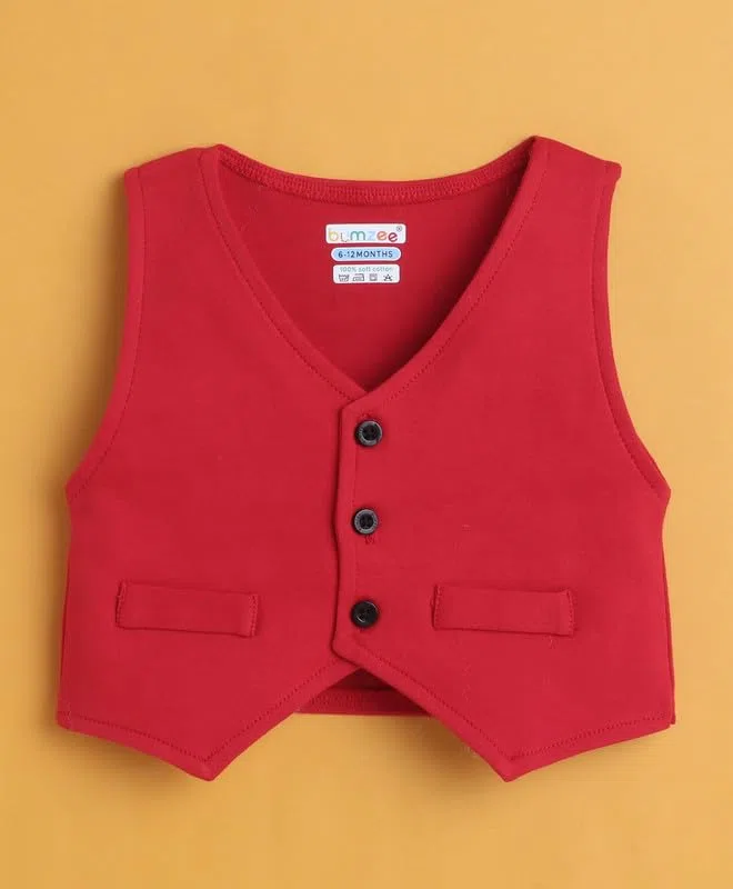 BUMZEE Conjunto formal de algodón para niños, ajuste regular, mangas completas, cuello y cuello