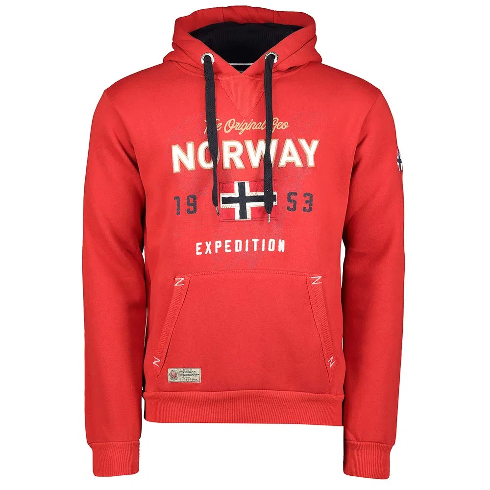 GEO NORWAY GUITRE Men - Sudadera Capucha Y Bolsillo Hombre - Sudaderas Logo Hombre Chandal - Sudadera Capucha De Manga Larga Y Cálida - Hoodie Capucha Chaqueta Cremallera Casual