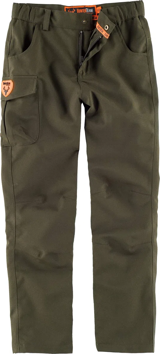 PANTALON JR - 12, VERDE CAZA