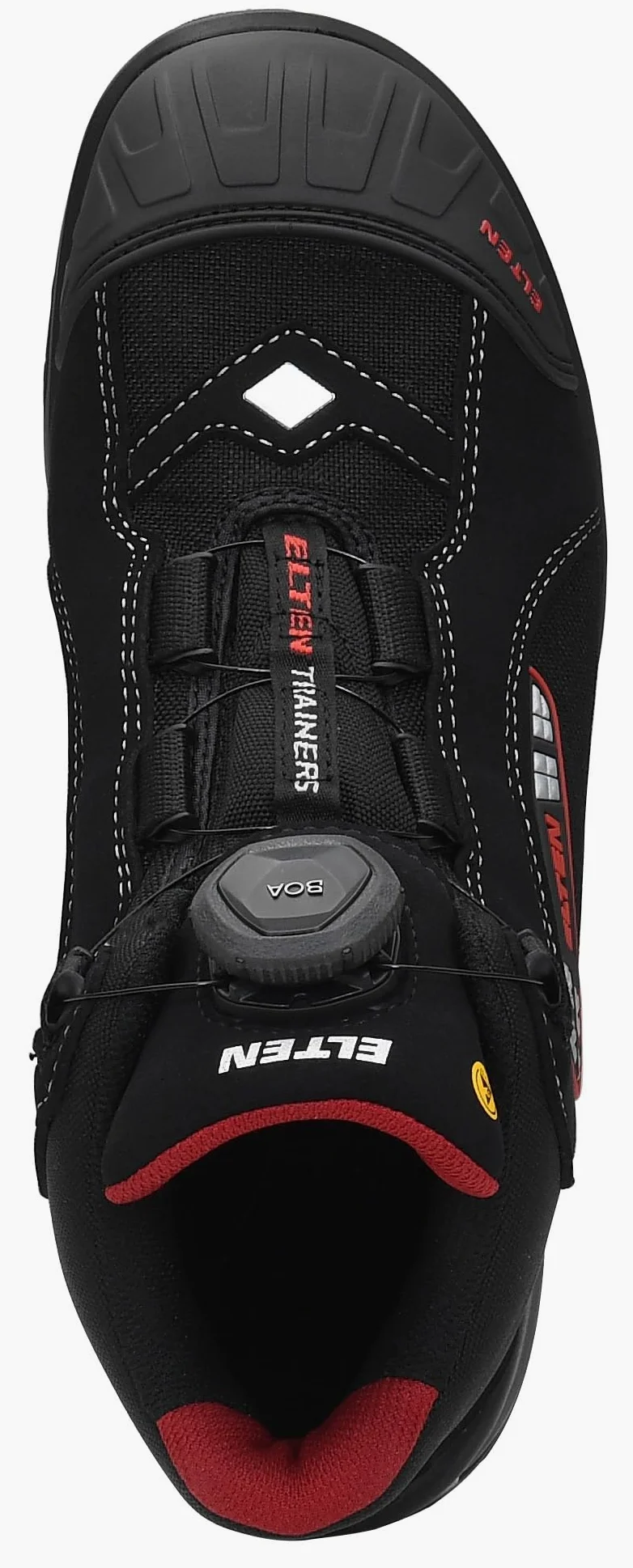 ELTEN Sander XXT Pro Boa ESD S3S, Zapatos de Seguridad para Hombre, Ligero, Puntera de plástico, Material Superior: Textil, Forro Interior: Textil (Transpirable), Talla 43