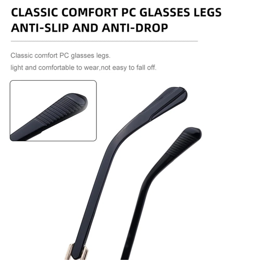 Gafas de sol de gran tamaño con montura de metal cuadrada retro para hombre y mujer, gafas de sol de doble haz para hombre, gafas protectoras UV400