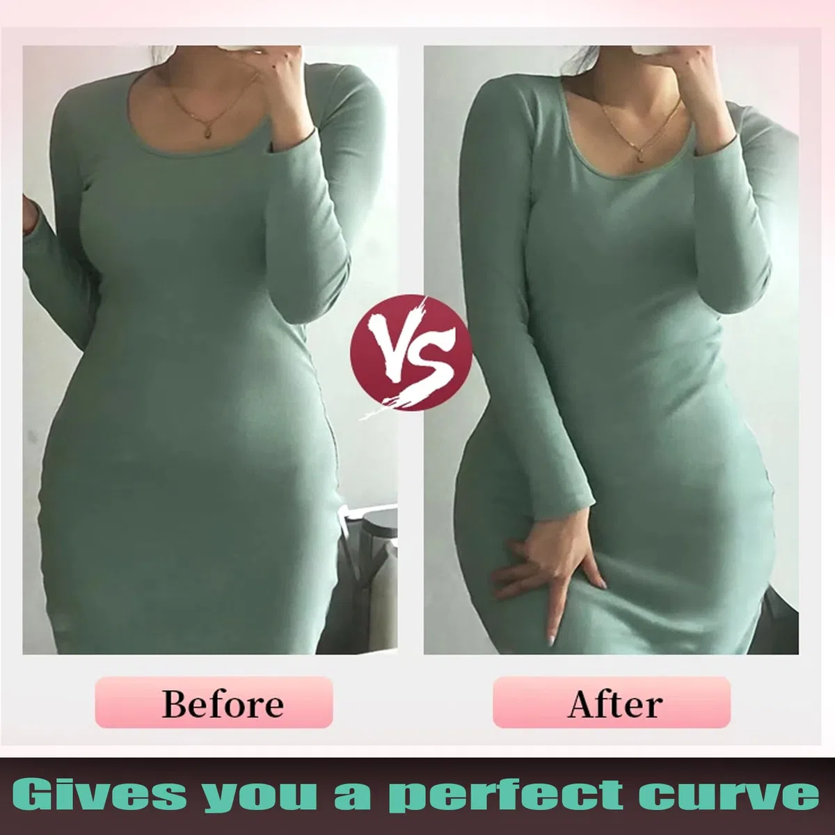 Adima Pantalones De Silicona para Aumentar Los Glúteos Ropa Interior Reductora De Glúteos De Entrepierna Abierta para Mujeres y Travestis,Blanco,Hip 1.2CM