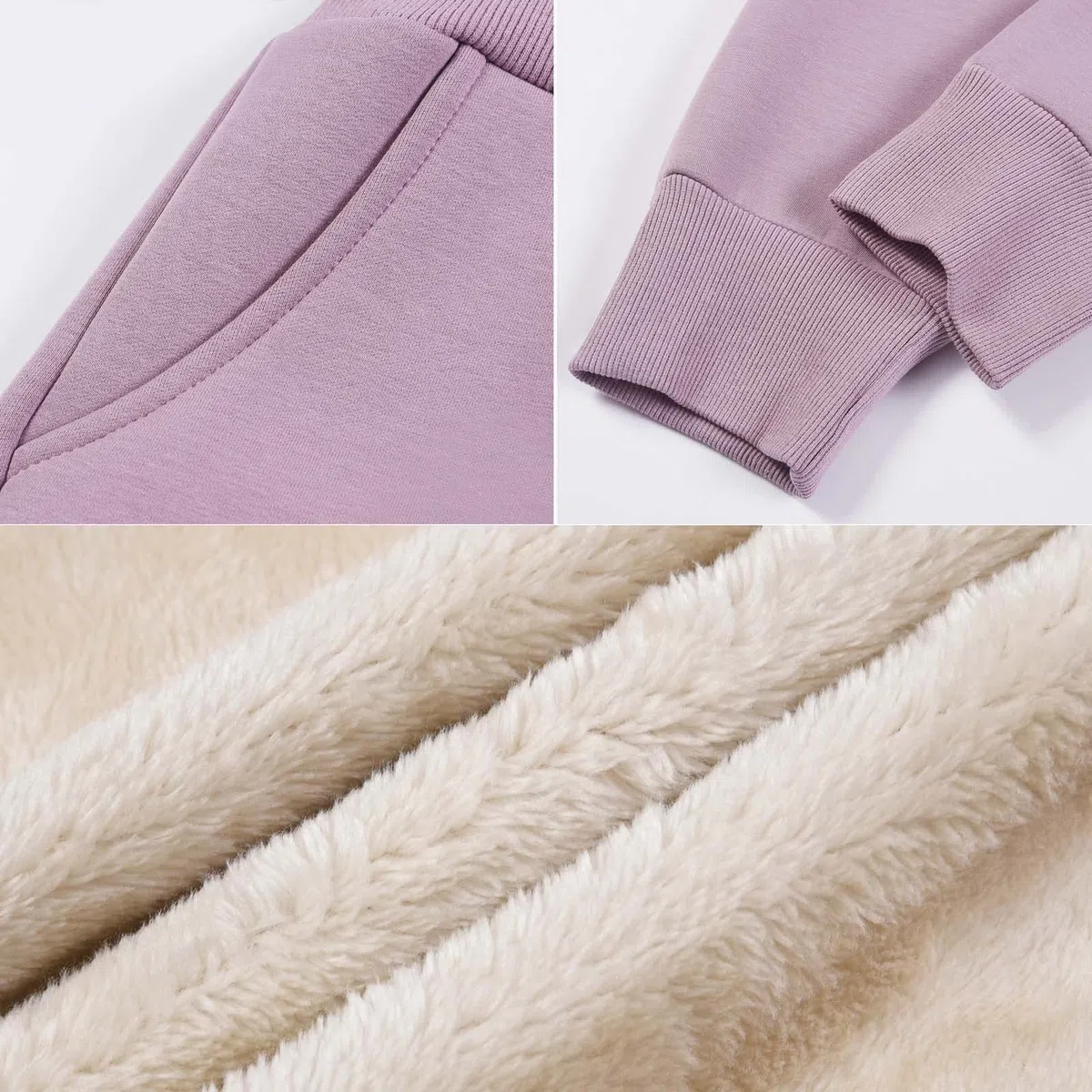 Pantalones De Chándal Cálidos De Invierno For Mujer, Pantalones Deportivos con Forro De Sherpa Súper Gruesos Y Bolsillos, Pantalones con Forro Polar Térmico, Pantalones For Correr Leggings